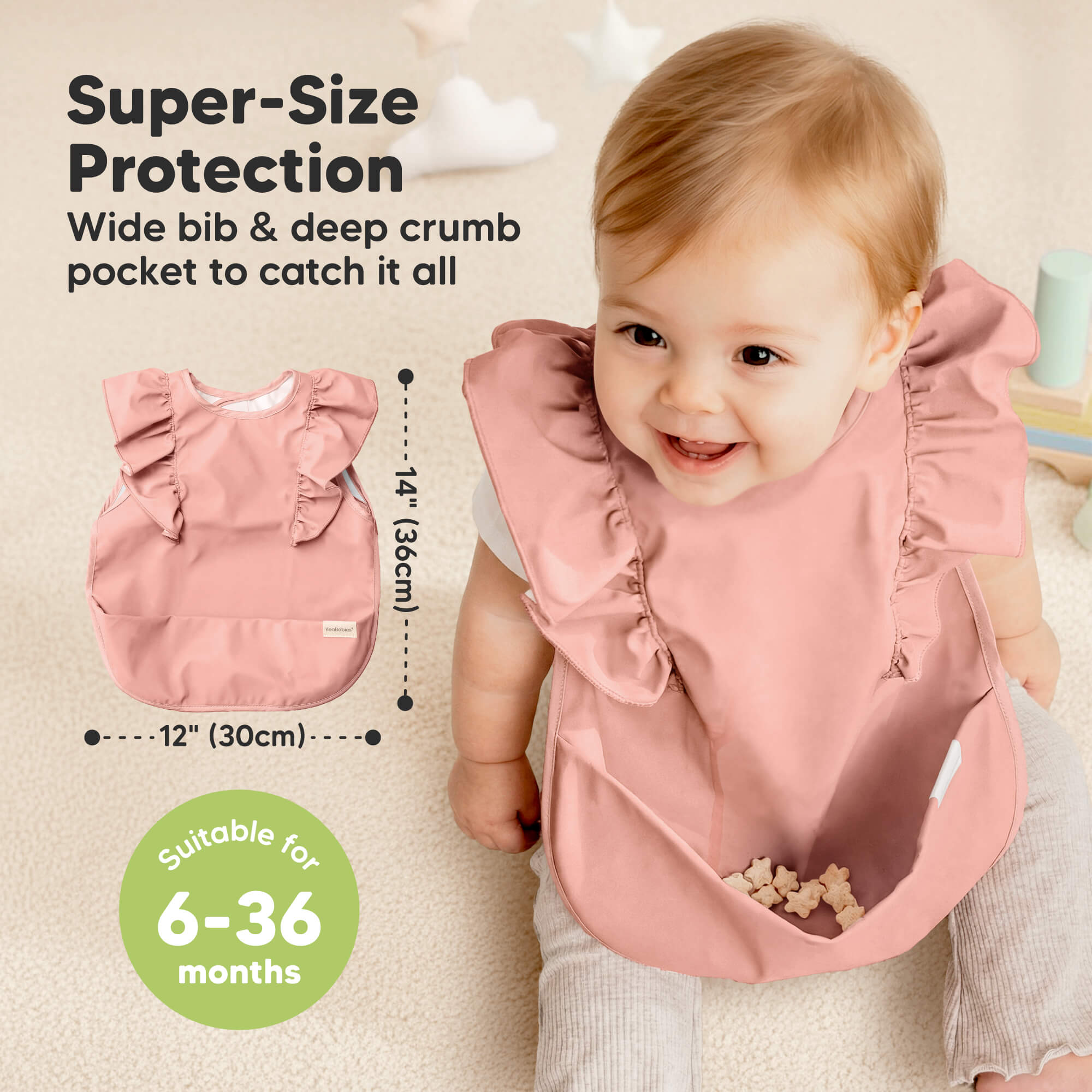 keababies-fae-wasserdichte-baby-l-tzchen-2er-pack-6-36-monate image 5