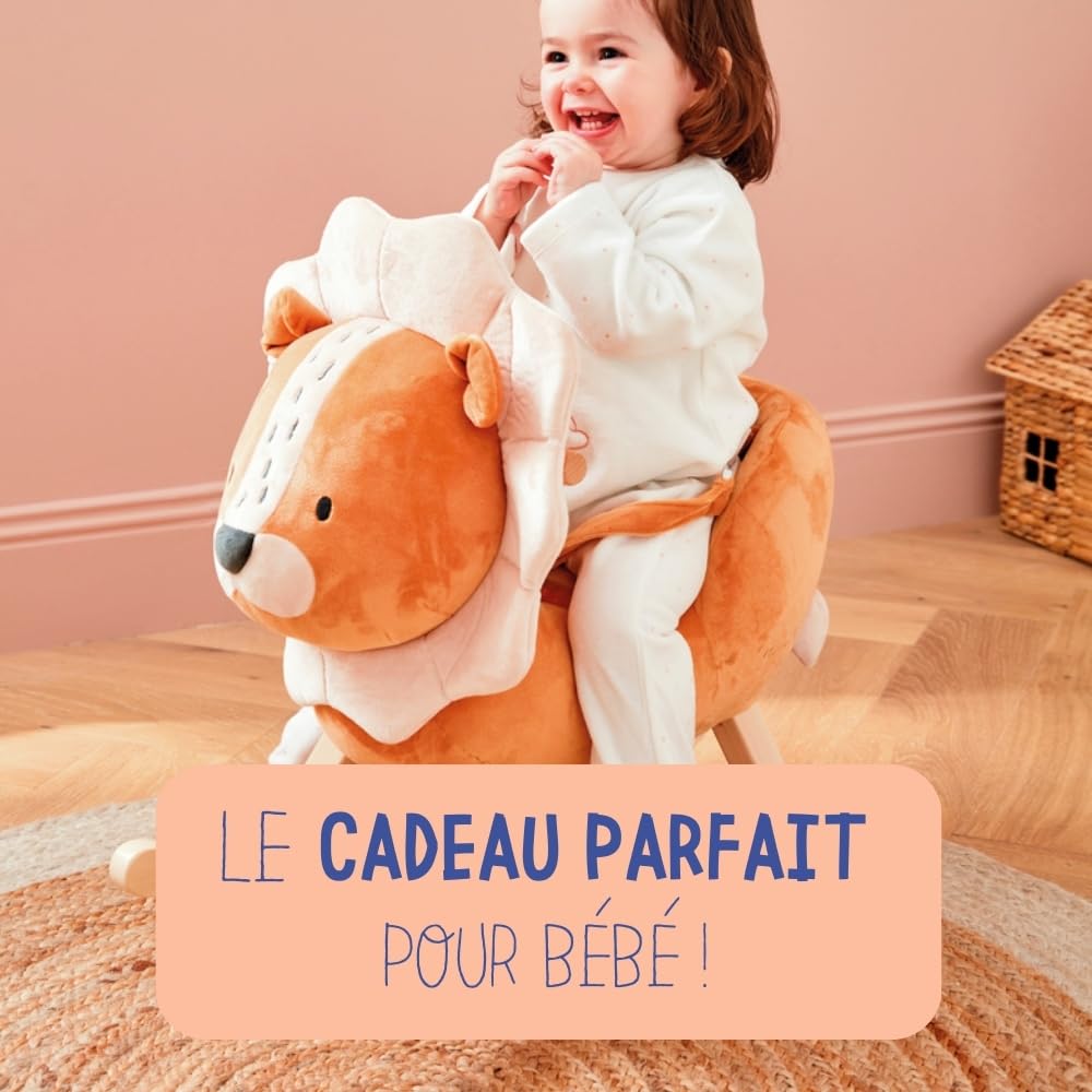 noukies-babou-kendi-babywippe-l-we-holz-mit-sicherheitsgurt-ab-12-monaten image 4