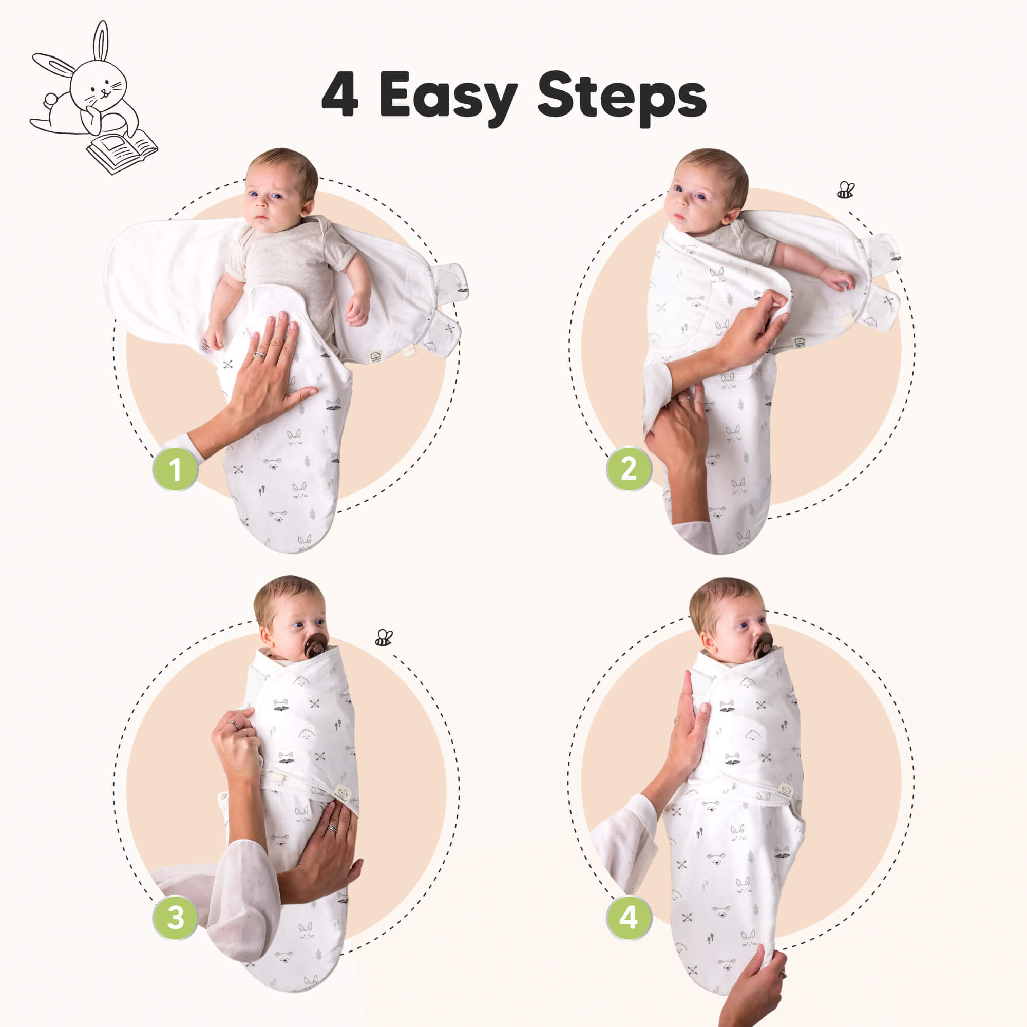 keababies-soothe-puckt-cher-mit-knotenm-tze-3er-pack image 3