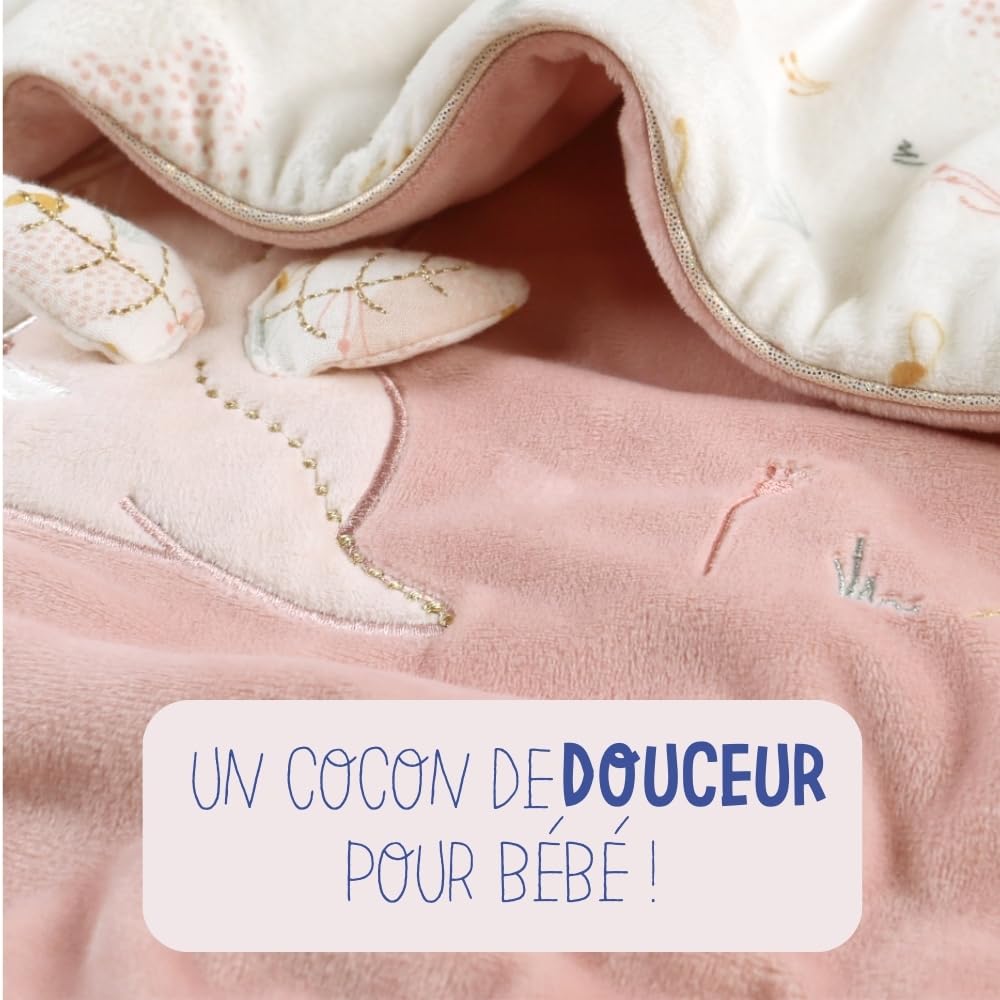 noukies-veloudoux-decke-lina-joy-rosa-75x100-cm image 4