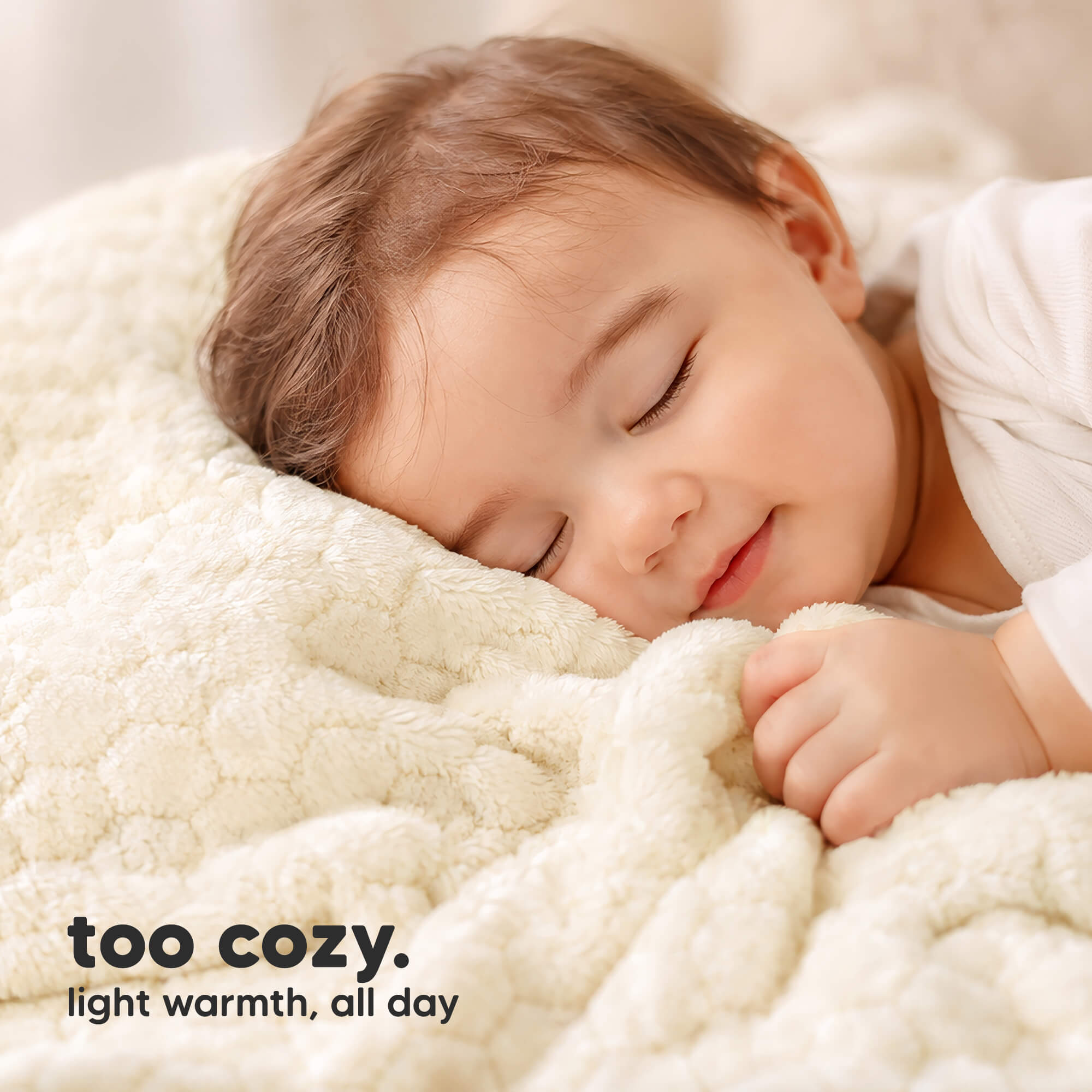 keababies-souffl-fleece-babydecke-76x102-cm-honey image 4