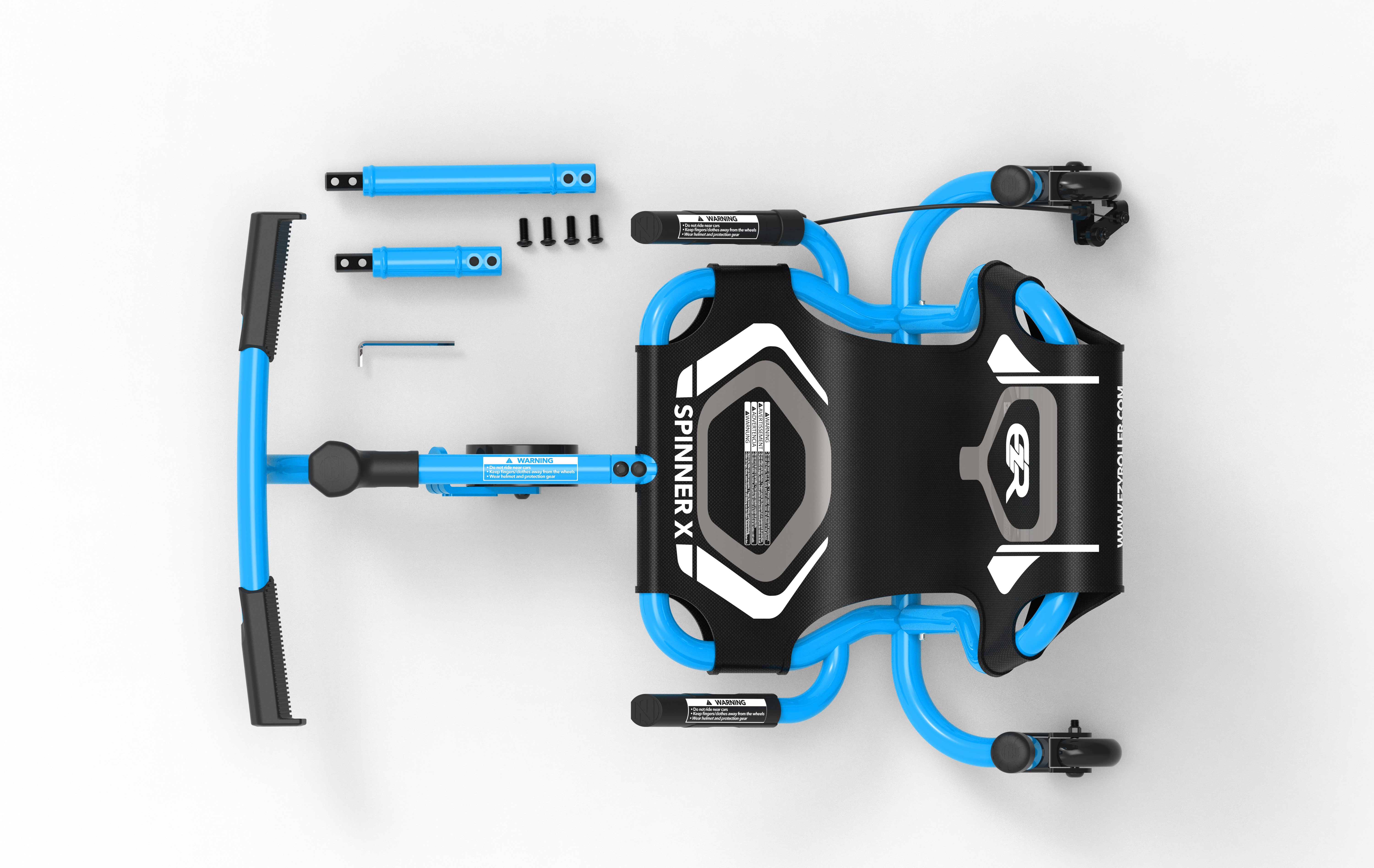 ezyroller-spinner-kinder-dreirad-aqua-blue image 4