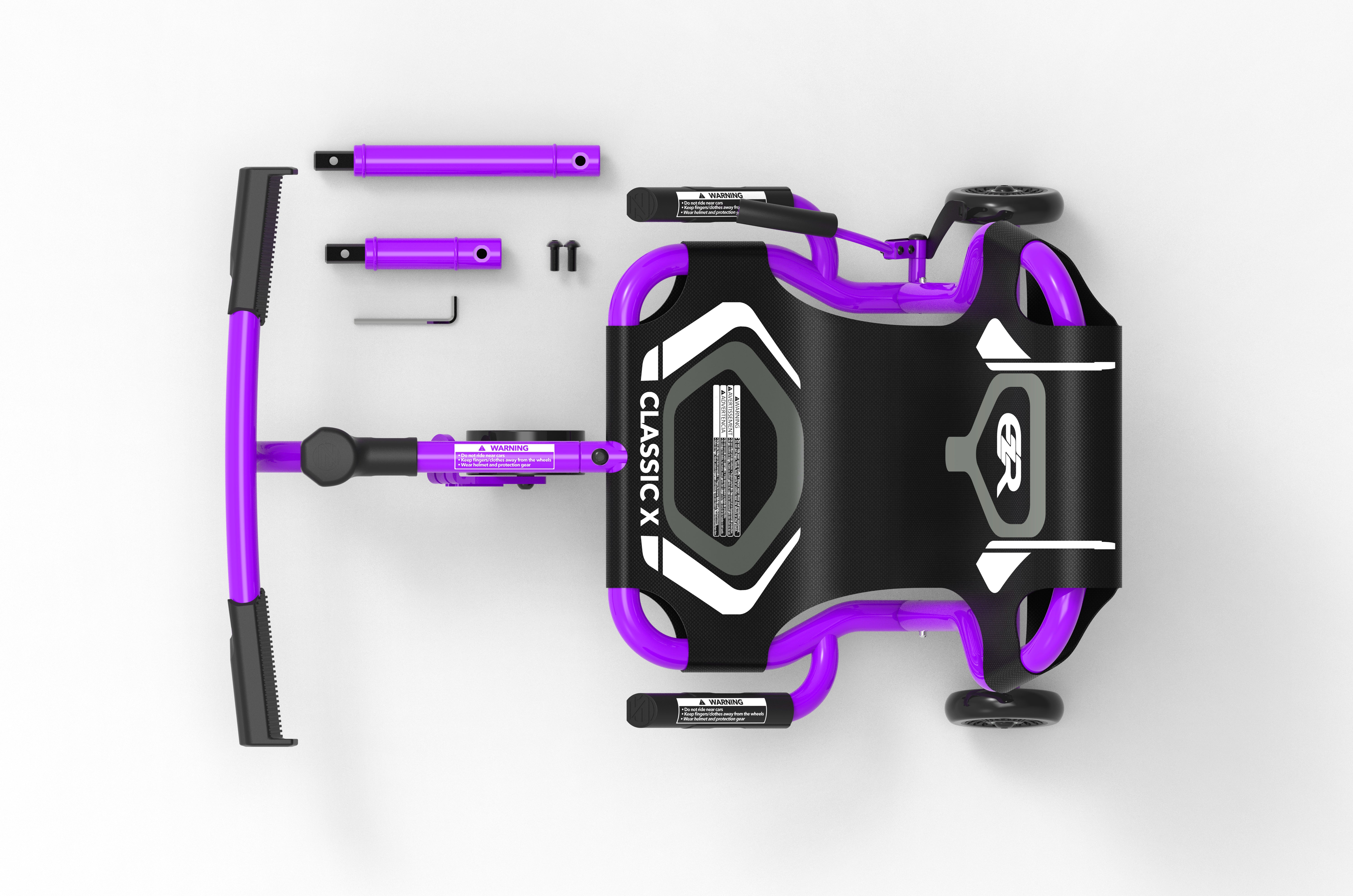 ezyroller-classic-x-royal-purple-kinder-dreirad-roller image 5