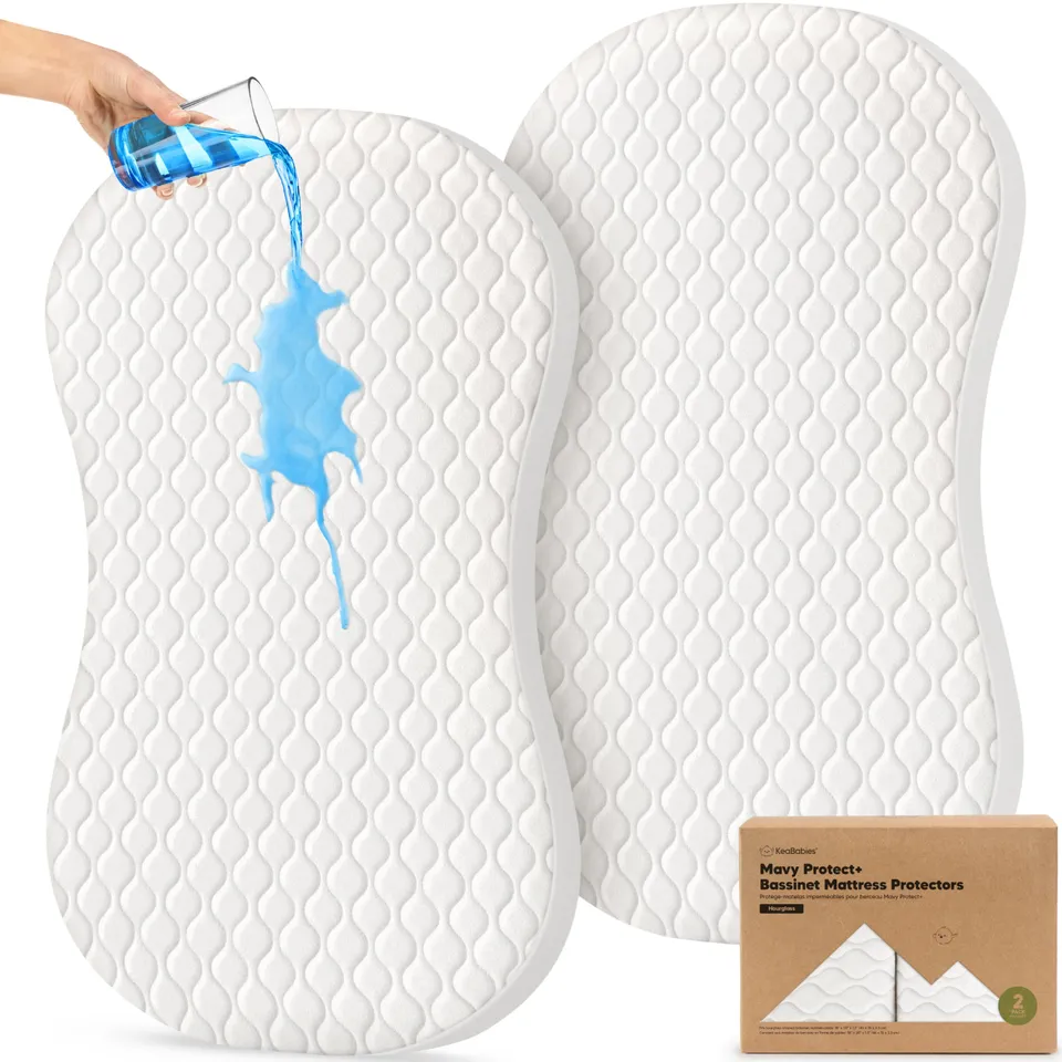 keababies-mavy-protect-2er-set-wasserdichte-stubenwagen-matratzenschoner image 1