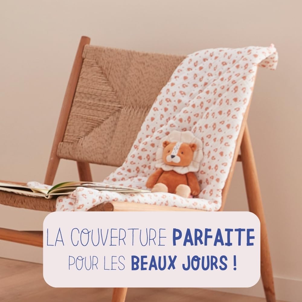 noukies-musselin-decke-babou-kendi-leopard-ecru-terracotta-75-x-100-cm image 4