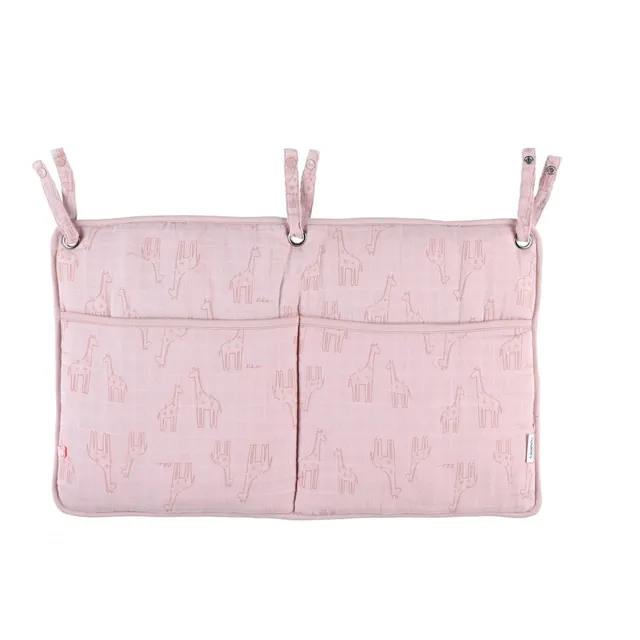 noukies-aufbewahrungstasche-tiga-stegi-ops-giraffe-rosa image 1
