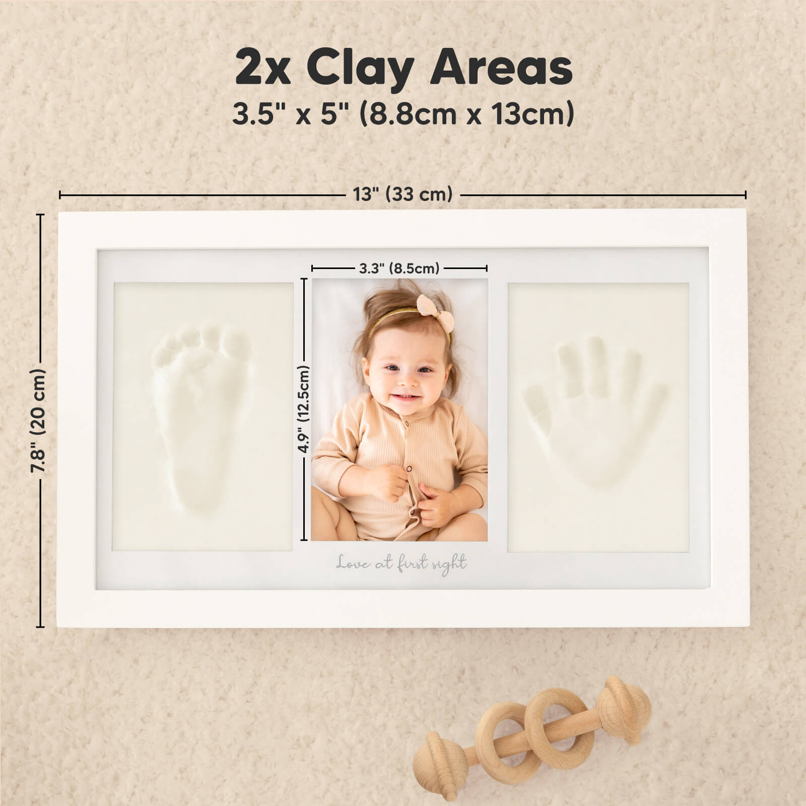 keababies-baby-hand-und-fu-abdruck-erinnerungsrahmen-duo-set image 7