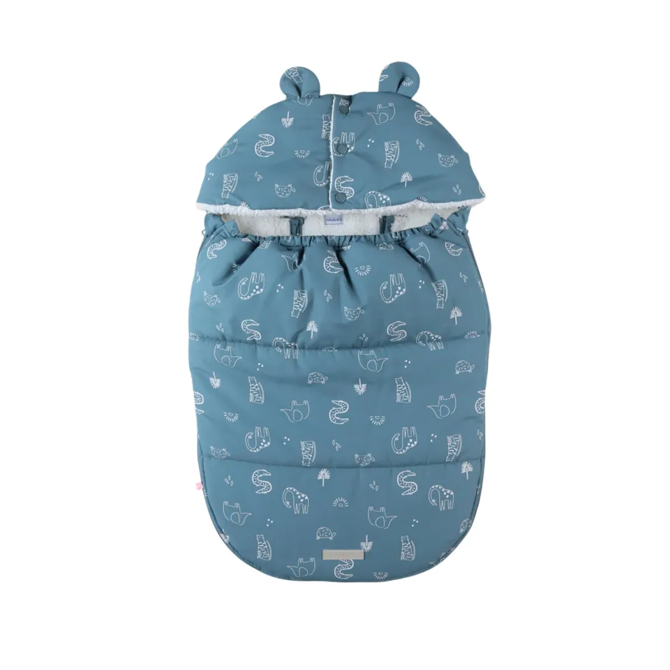 noukies-einschlagdecke-wasserabweisend-mix-match-blau-tiermotiv image 1