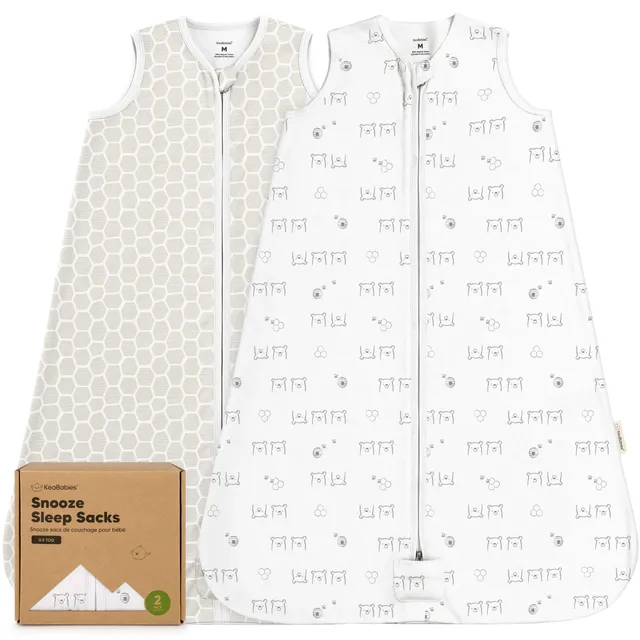 keababies-snooze-schlafsack-0-5-tog-2er-pack image 1