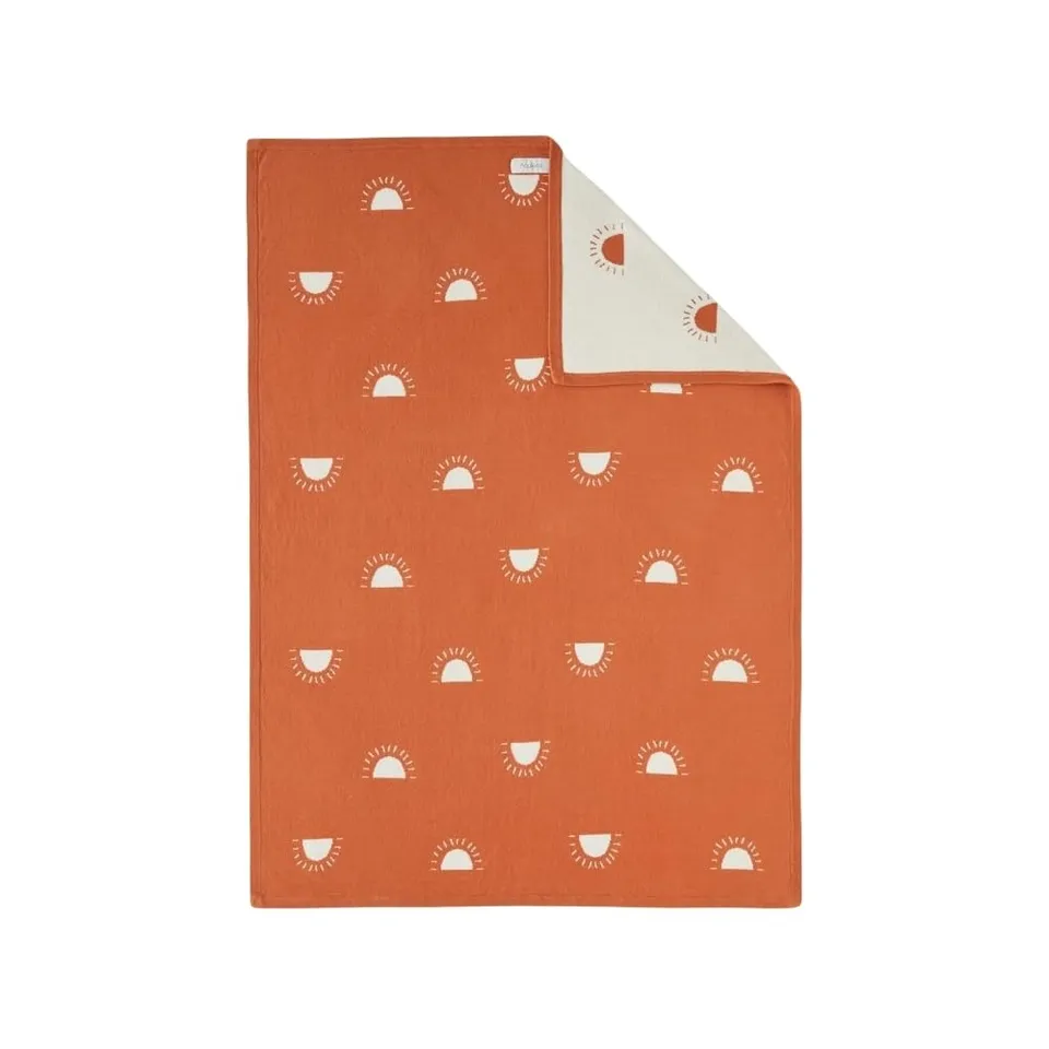 noukie-s-strickdecke-babou-kendi-sonnen-karamell-75-x-100-cm image 1