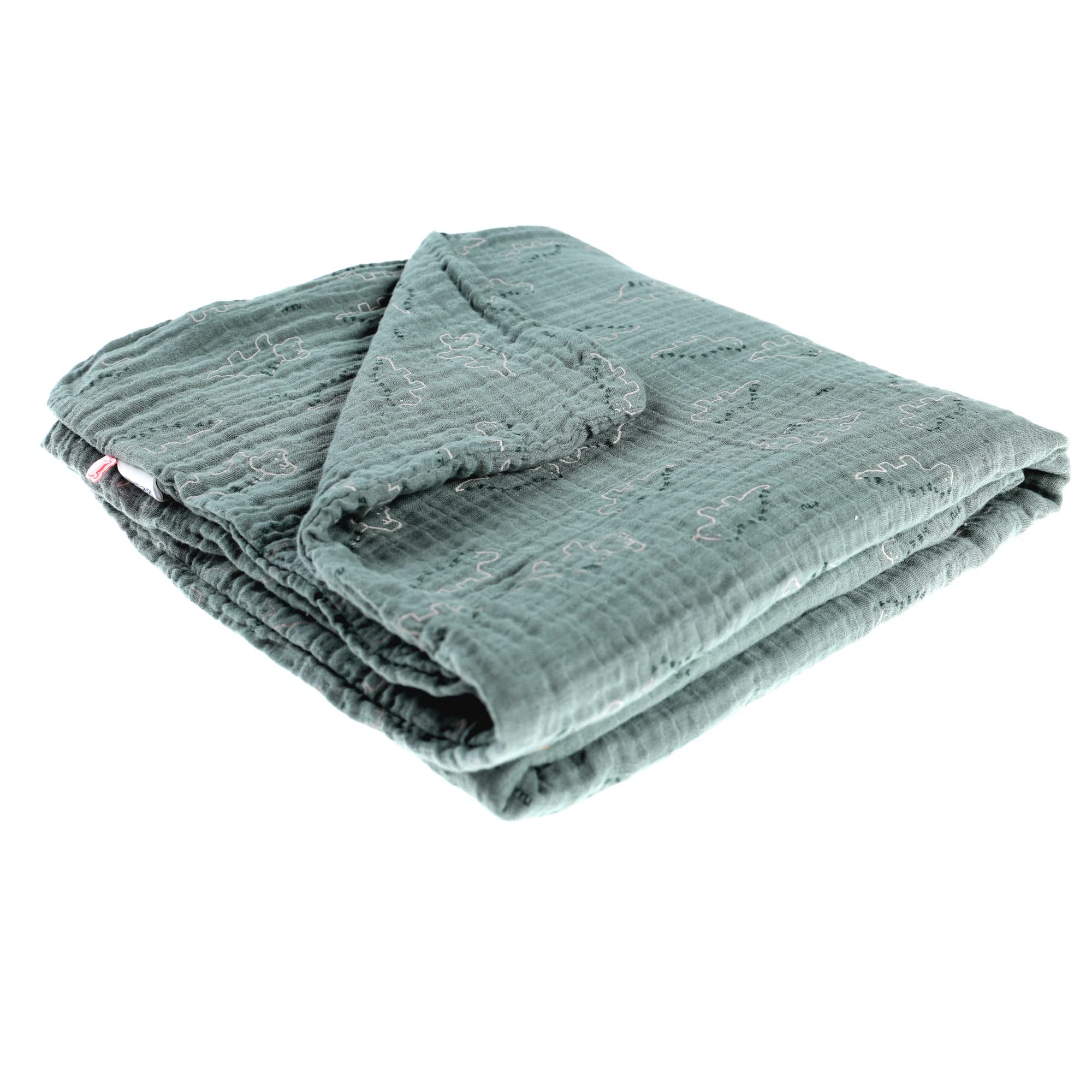 noukies-mix-match-bettbezug-100-x-140-cm-blau-dinosaurier-mit-kissenbezug image 5