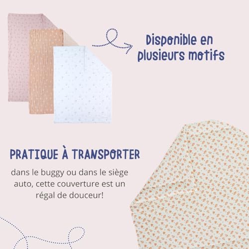 noukies-musselin-decke-babou-kendi-leopard-ecru-terracotta-75-x-100-cm image 8