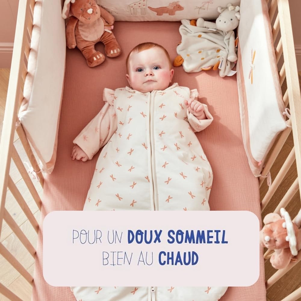 noukies-baby-schlafsack-tog-1-0-2-5-kurzarm-50-cm-70-cm-100-cm image 4