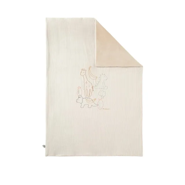 noukies-tiga-stegi-ops-veloudoux-decke-100x140-cm-beige image 1