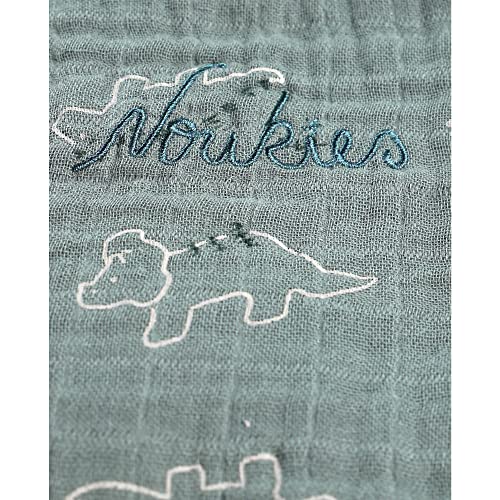 noukies-mix-match-bettbezug-100-x-140-cm-blau-dinosaurier-mit-kissenbezug image 7