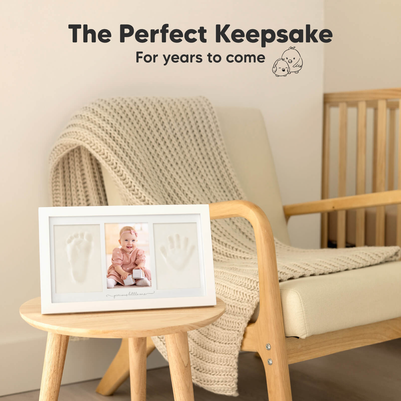 keababies-baby-hand-und-fu-abdruck-erinnerungsrahmen-duo-set image 3