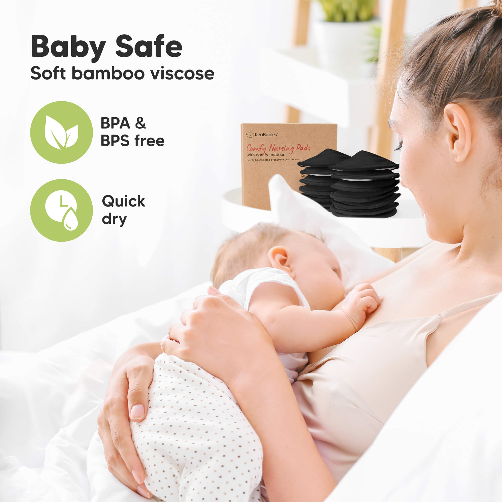 keababies-comfy-stilleinlagen-waschbar-14er-pack-mitternachtsschwarz image 5