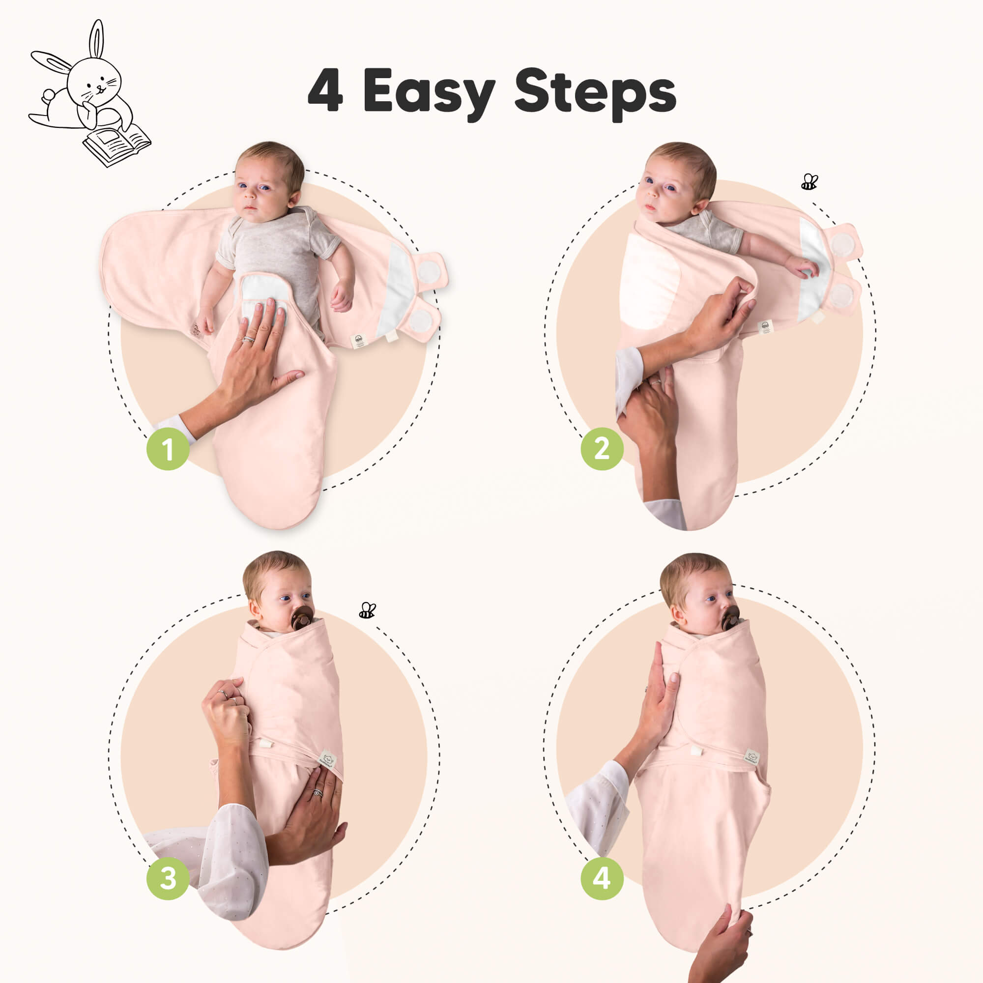 keababies-soothe-puckt-cher-3er-pack-neugeborenen-swaddles image 5