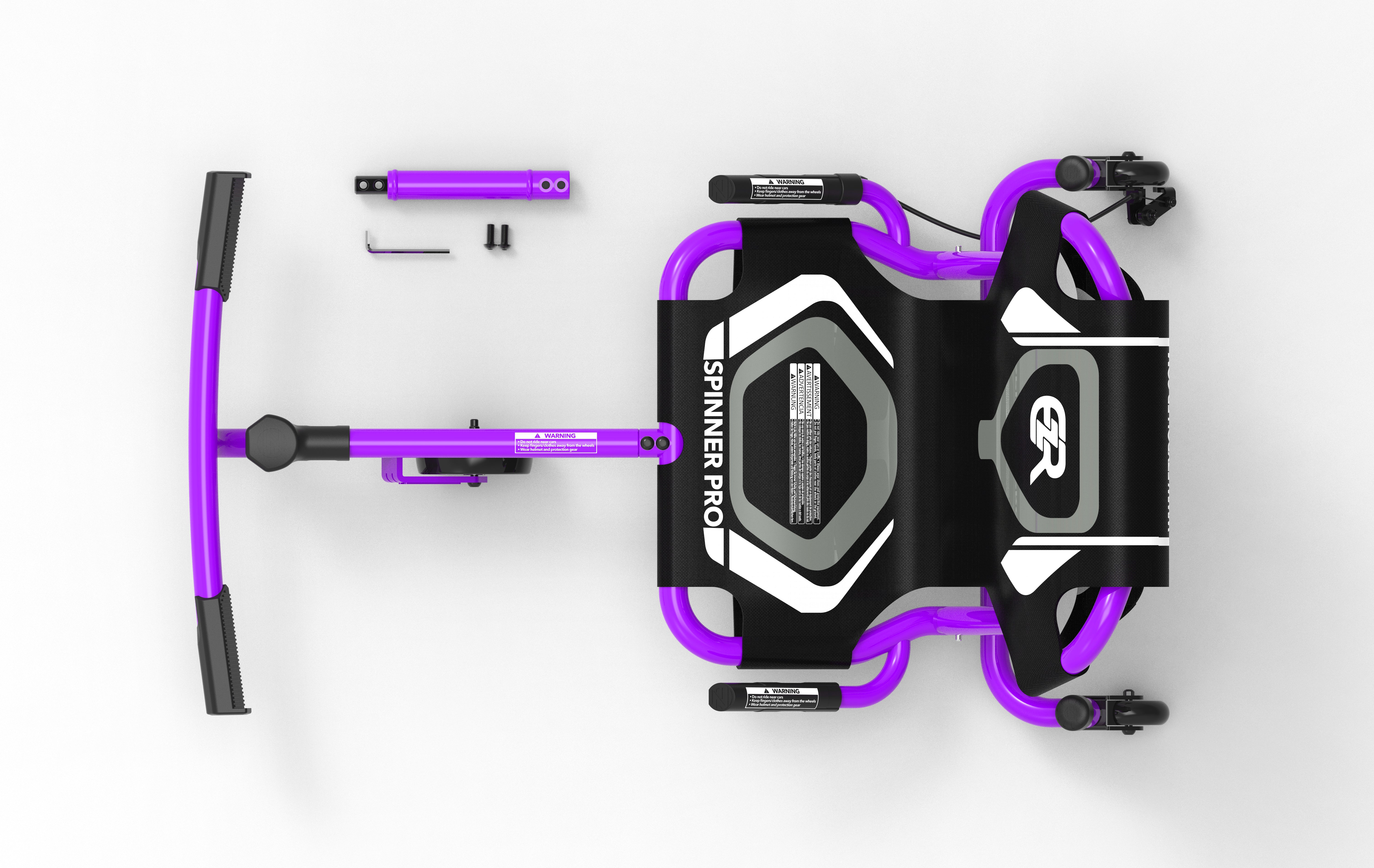 ezyroller-spinner-pro-x-purple-dreirad-f-r-gro-e-fahrer image 3
