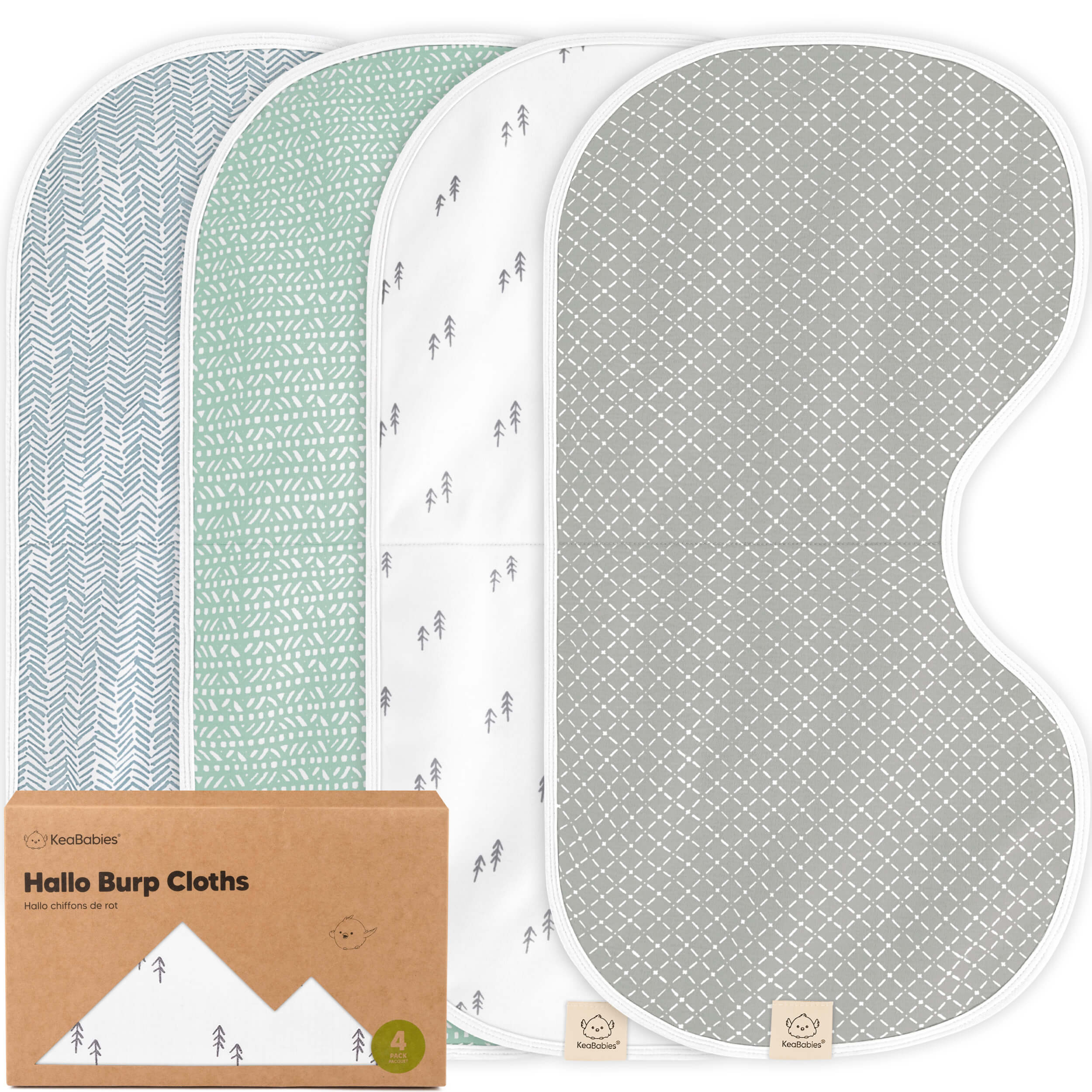 keababies-hallo-spuckt-cher-56x30-cm-4er-pack-bio-baumwolle image 1