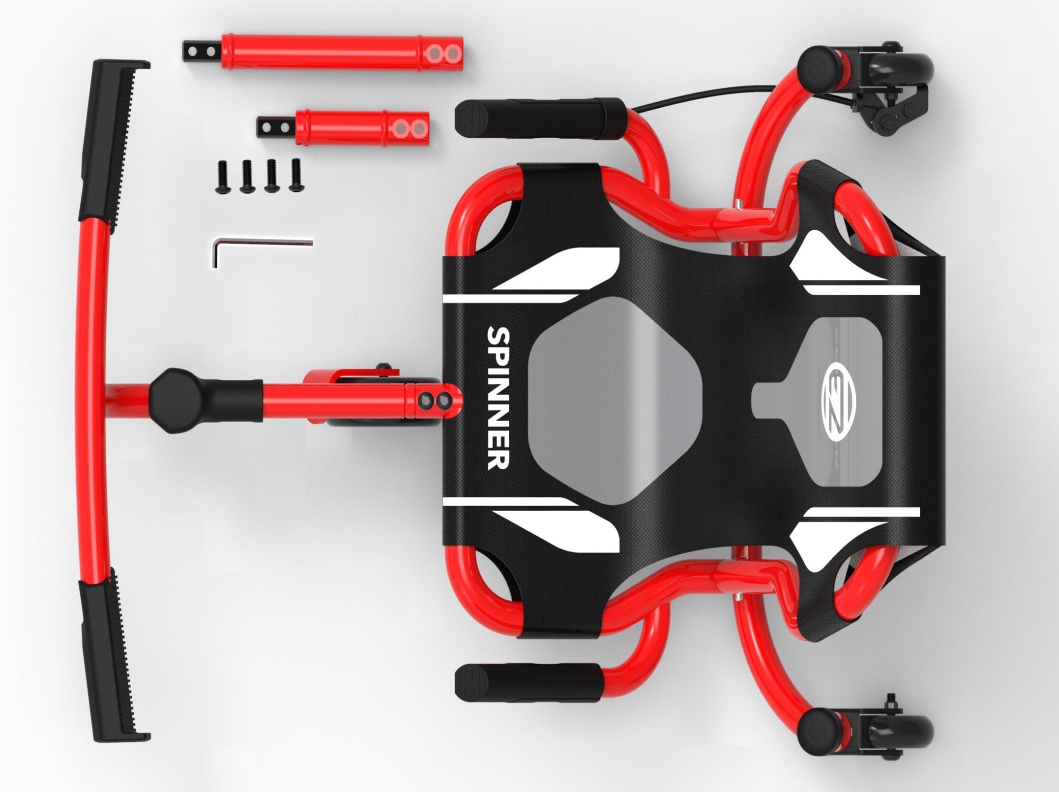 ezyroller-spinner-x-360-ride-on-in-bravo-red image 4