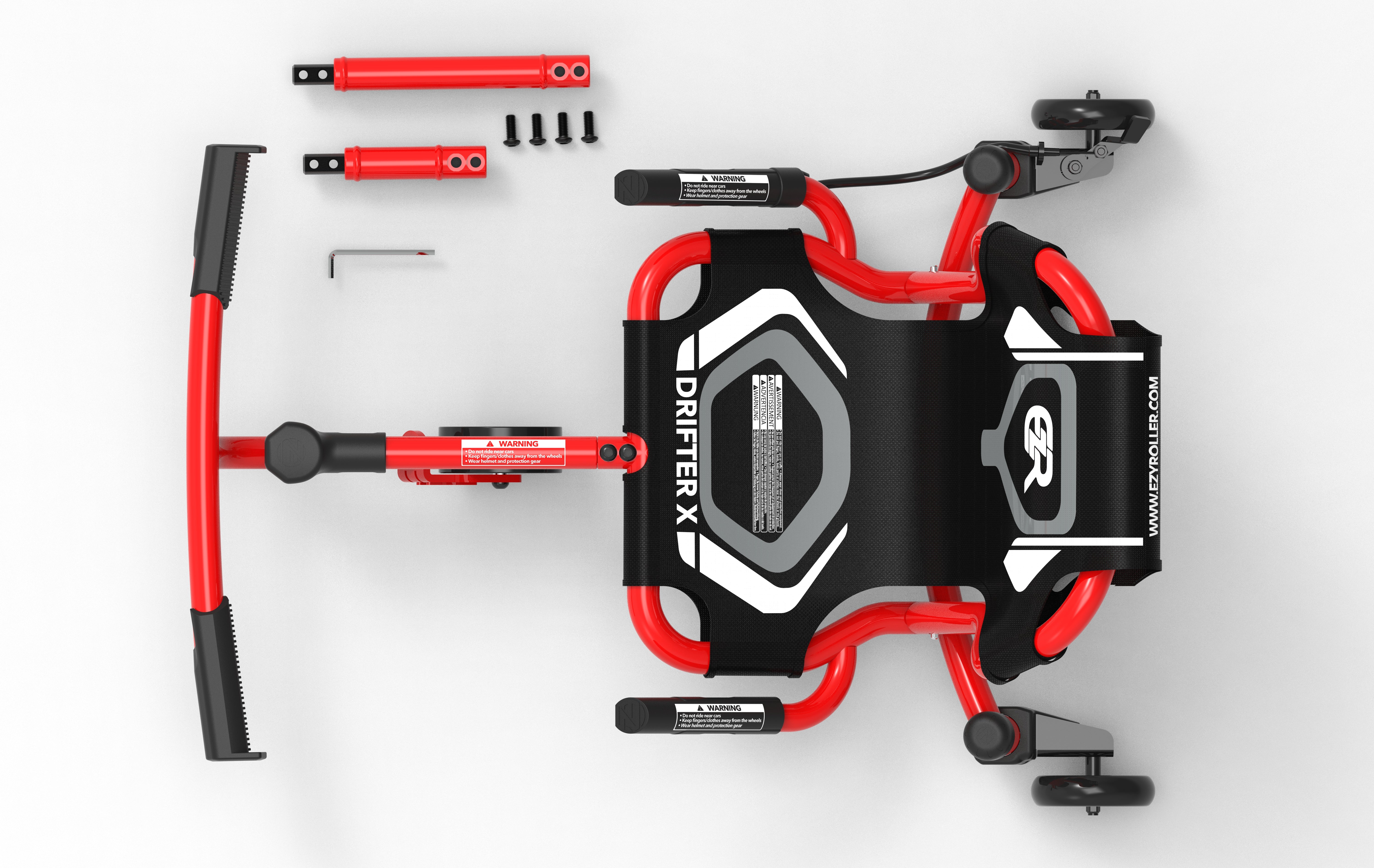 ezyroller-drifter-x-bravo-red-drift-roller-f-r-kinder image 5