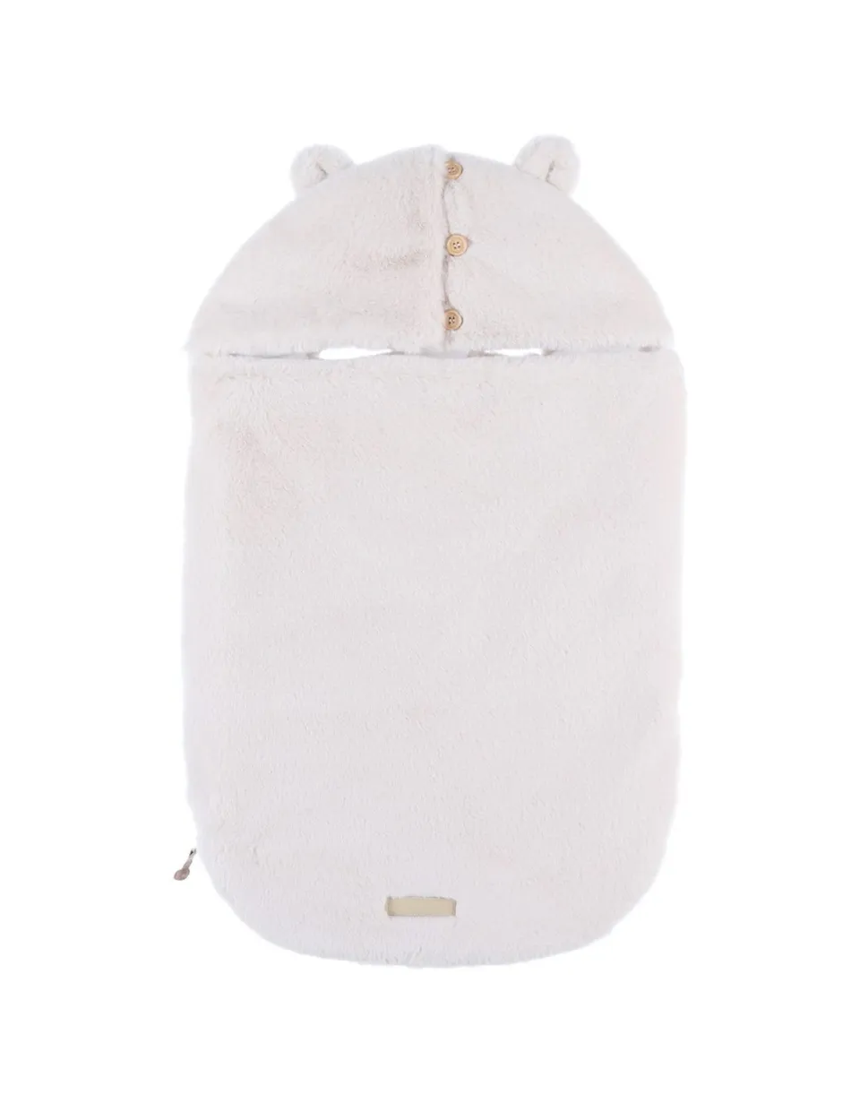 noukies-mix-match-einschlagdecke-sherpa-jersey-sand-autositz image 1