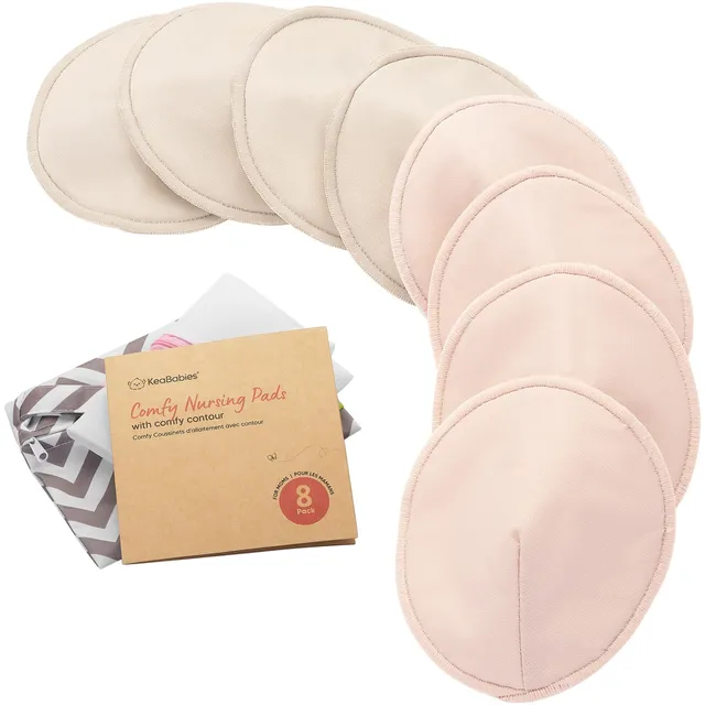 keababies-comfy-stilleinlagen-bio-bambus-neutrals-8er-pack image 1
