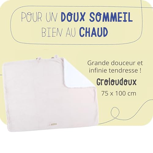 noukies-mix-match-decke-groloudoux-beige-75-x-100-cm image 7