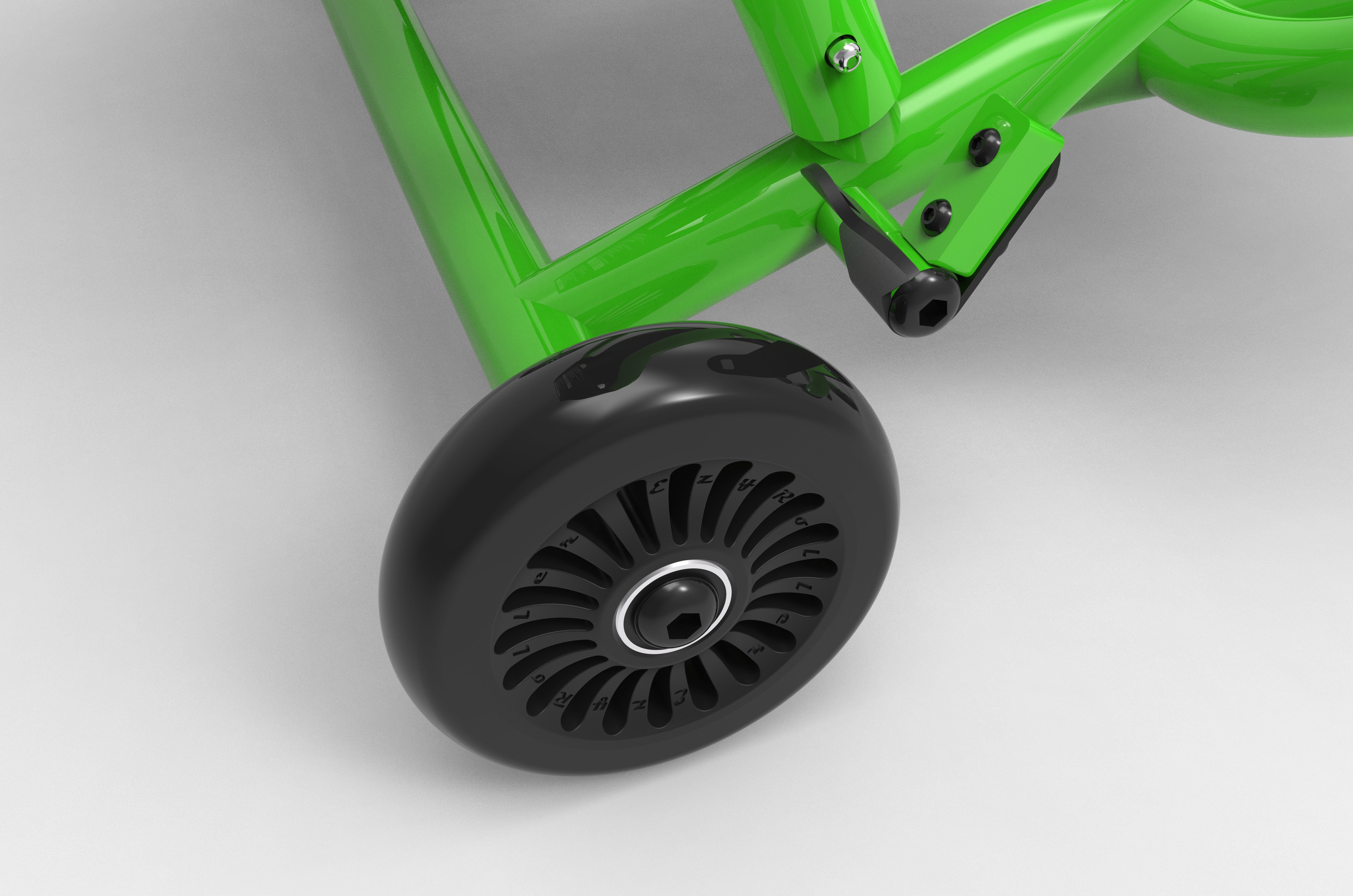 ezyroller-classic-x-lime-green-dreirad-mit-bremse image 3