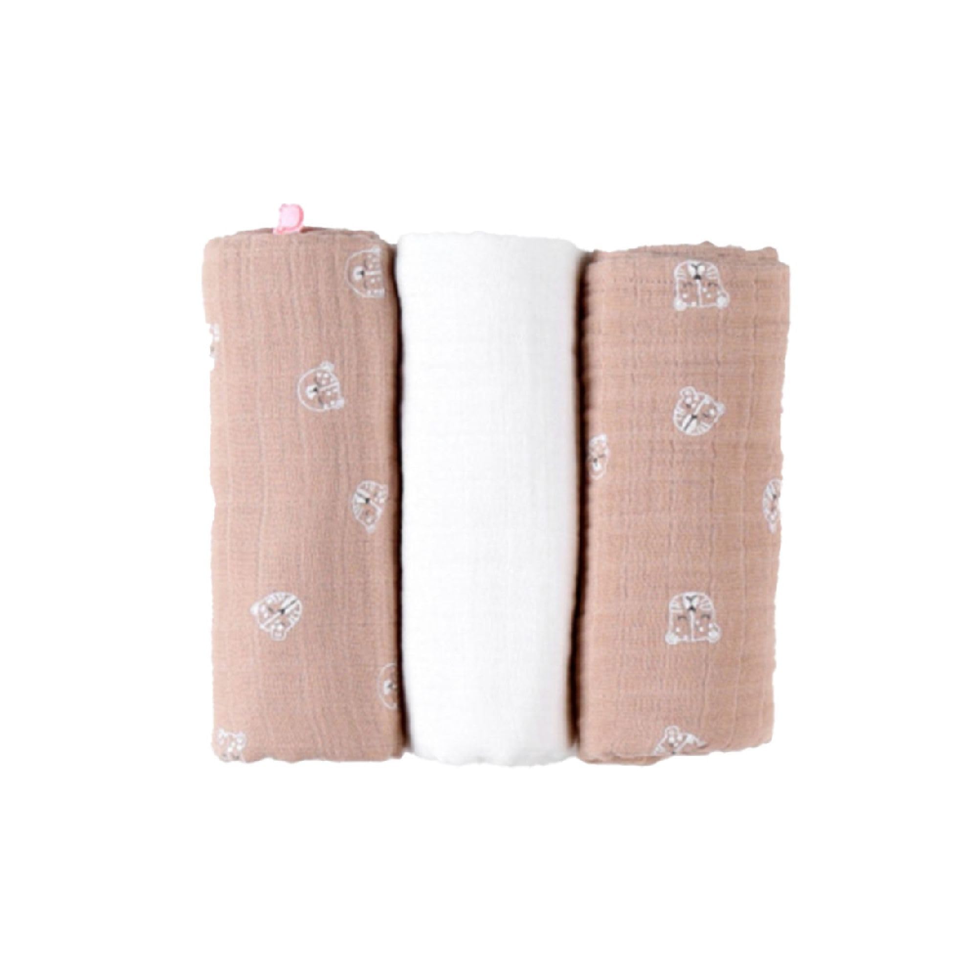 noukies-mix-match-wickelt-cher-3er-pack-bio-musselin-ecru-ocker-giraffe image 6