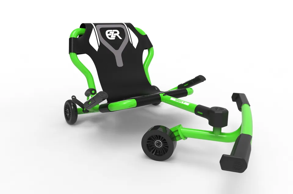 ezyroller-classic-x-lime-green-dreirad-mit-bremse image 1