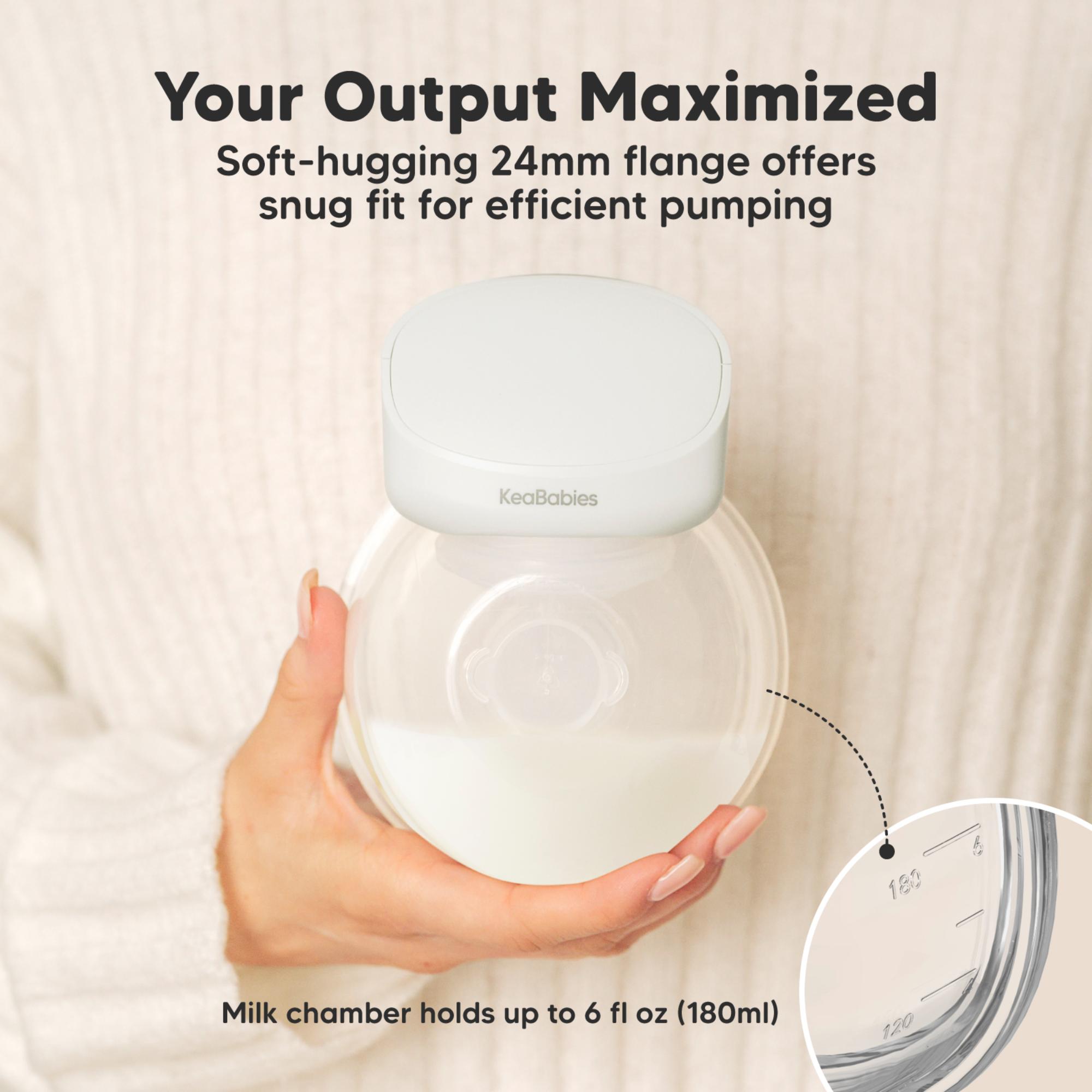 keababies-pulse-s10-pro-wearable-milchpumpe-6oz-lcd image 4