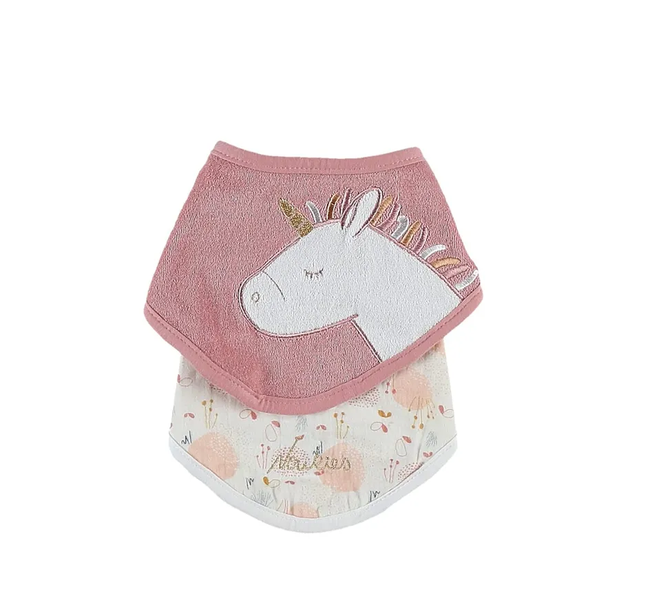 noukies-lina-joy-bandana-spuckl-tzchen-2er-set-0-6-monate image 1