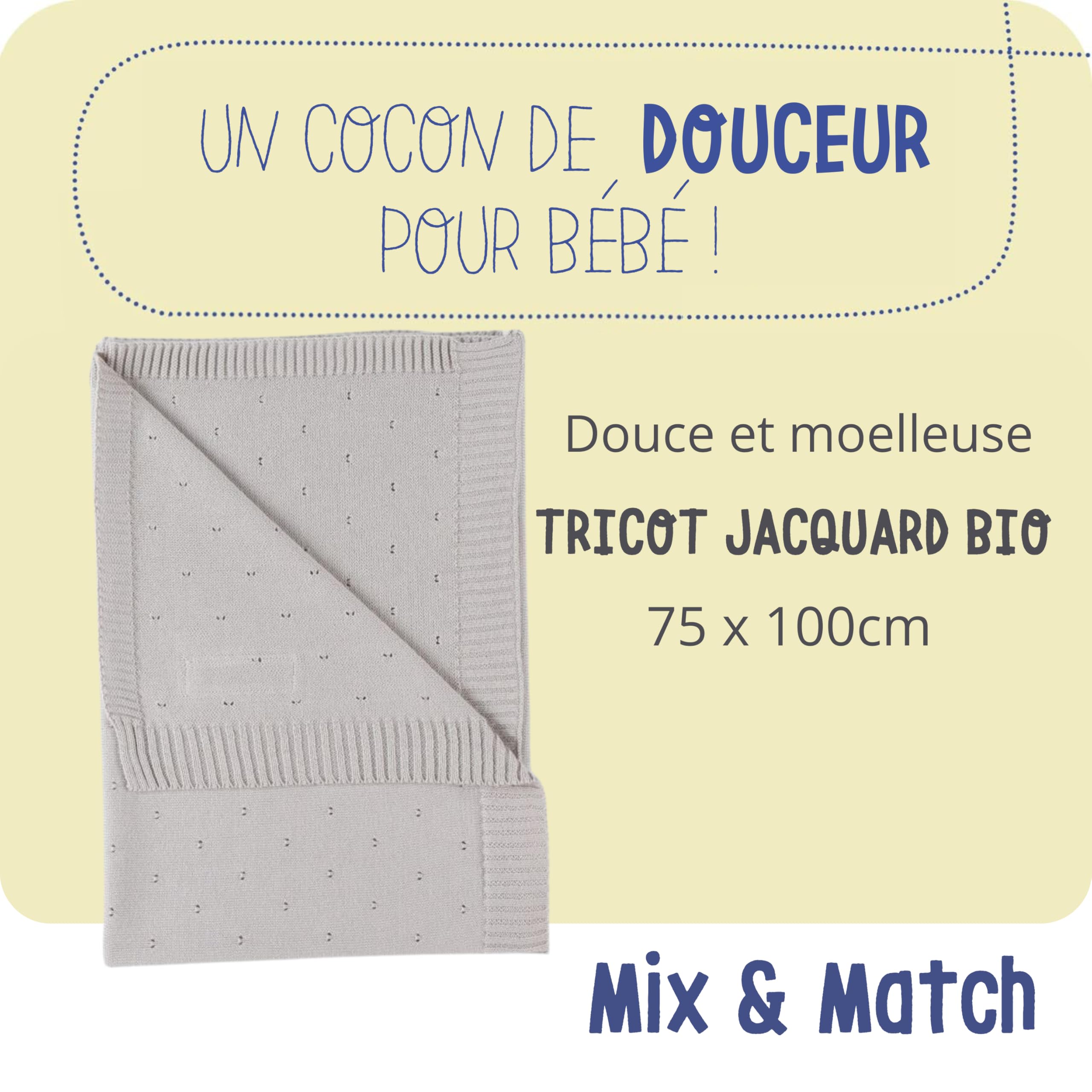 noukie-s-strickdecke-mix-match-beige-75-x-100-cm image 2