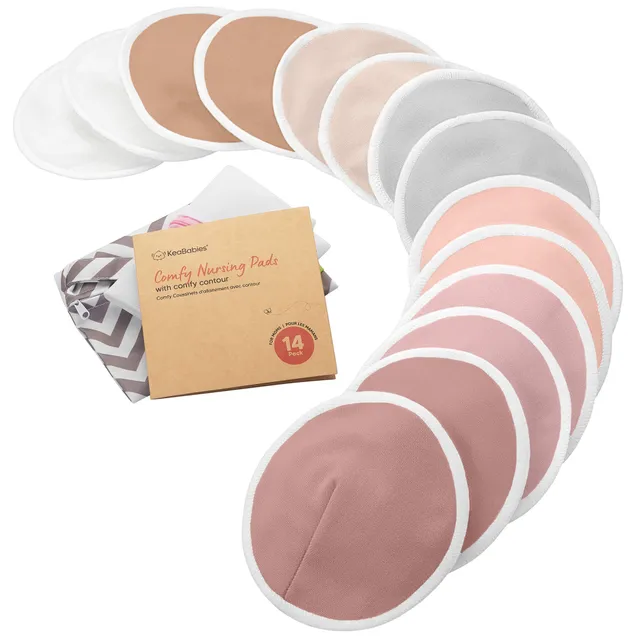 keababies-lovelle-comfy-stilleinlagen-aus-bio-bambus-14er-pack image 1