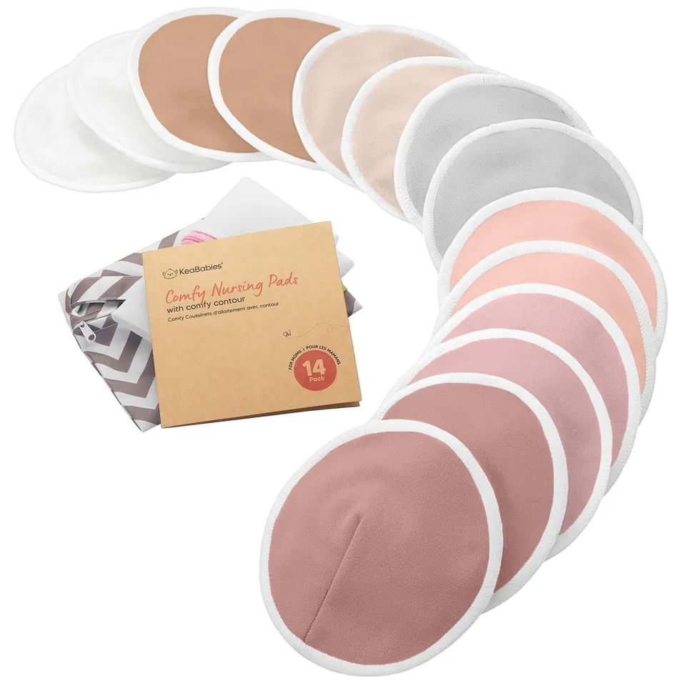 keababies-lovelle-comfy-stilleinlagen-aus-bio-bambus-14er-pack image 1