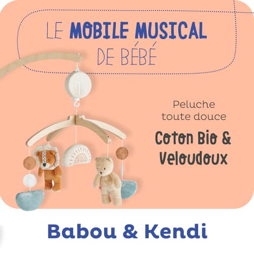 noukies-musik-mobile-holz-pastell-babou-kendi-f-r-wiege-und-gitterbett image 7