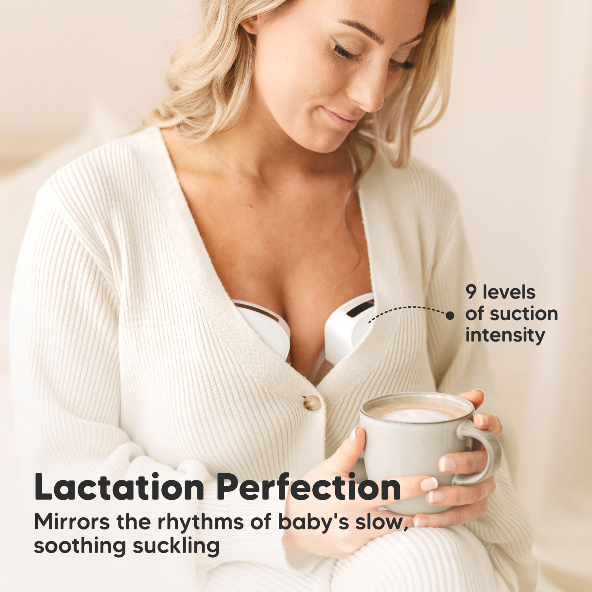 keababies-pulse-s10-pro-wearable-milchpumpe-6oz-lcd image 2