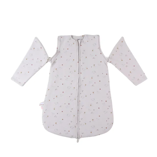 noukies-baby-zwischensaison-schlafsack-1-6-monate-70-cm-tog-1-2-jersey-dove-happ image 1