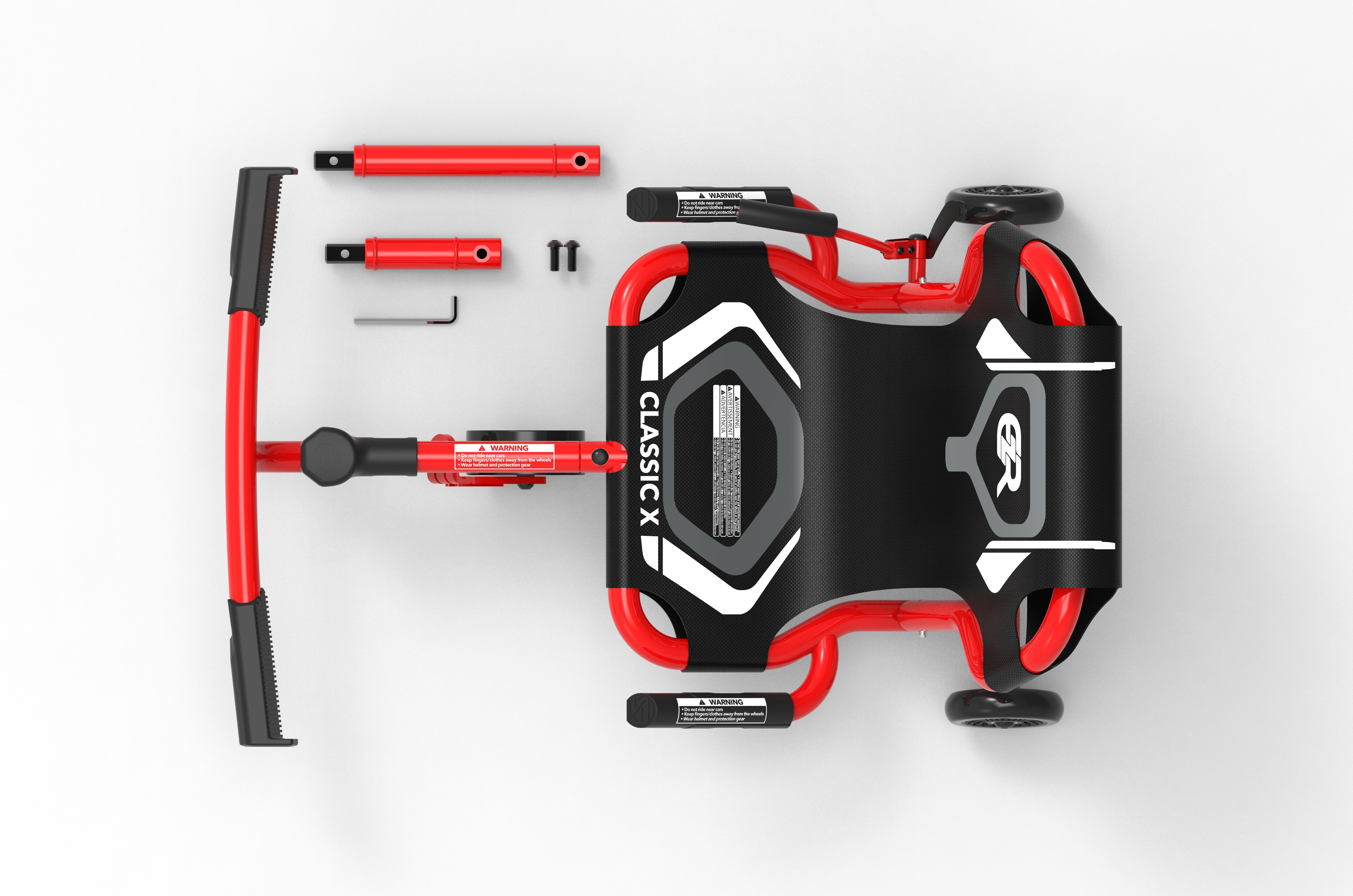 ezyroller-classic-x-bravo-red-kinder-dreirad-roller image 5