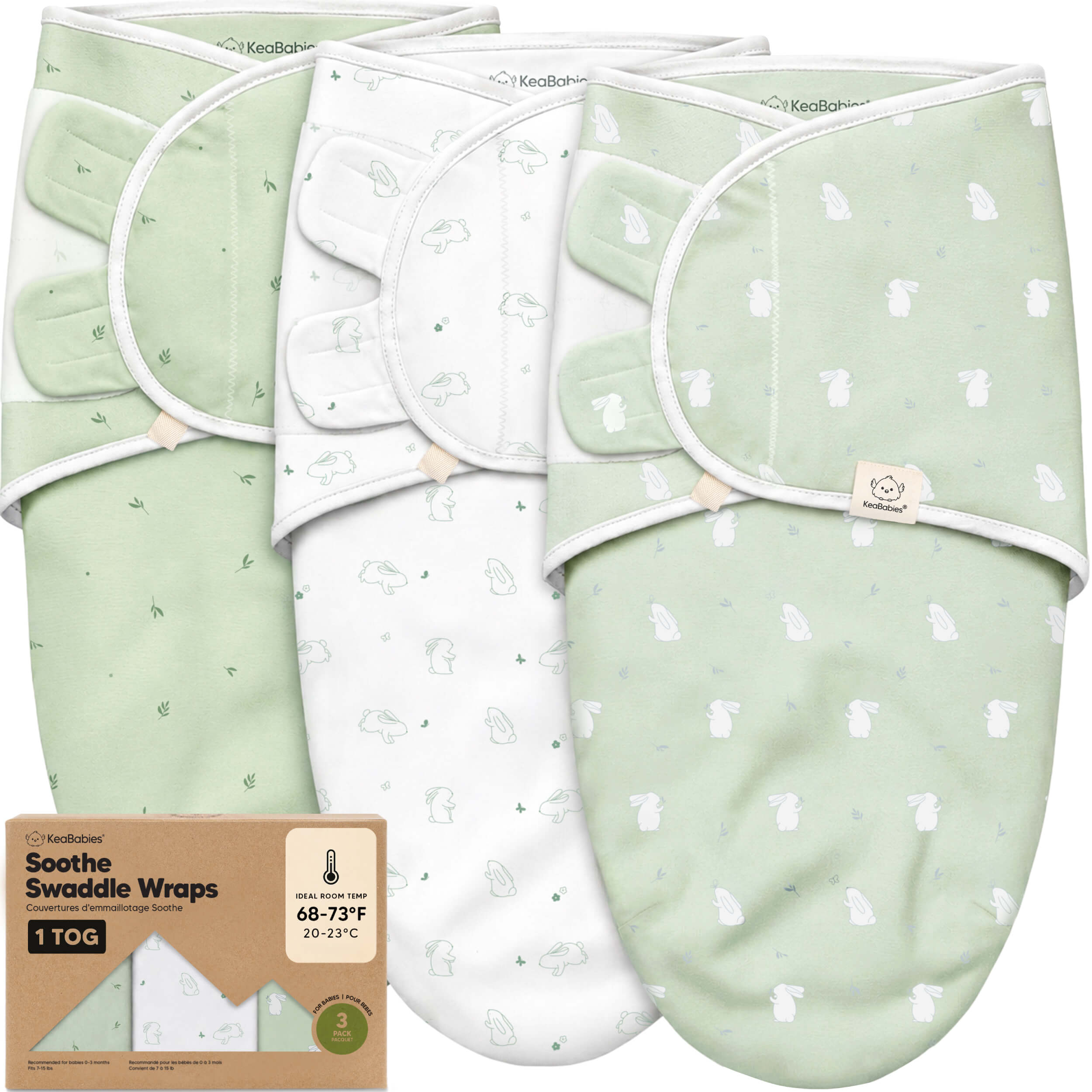 keababies-soothe-swaddle-wraps-3er-pack-1-tog-puckt-cher image 1