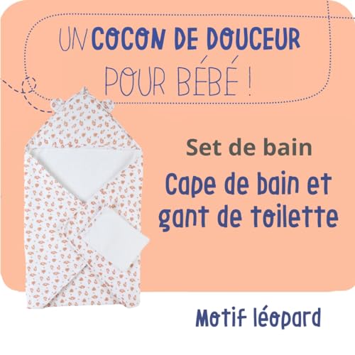 noukie-s-babou-kendi-badeset-frottee-terracotta-badetuch-handschuh image 7