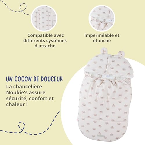 noukies-mix-match-babynest-wasserabweisend-hellrosa-igel-bis-4-5-monate image 8