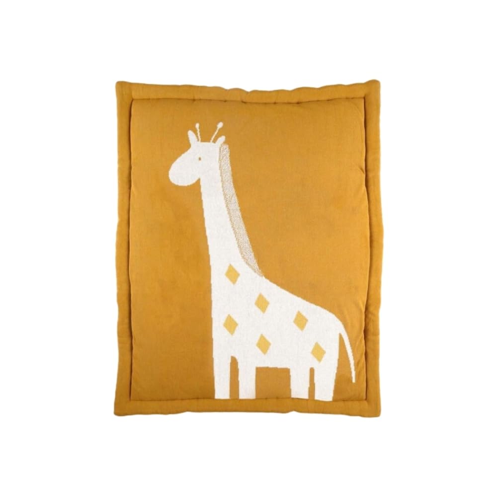 noukies-tiga-laufgittereinlage-bio-75-x-95-cm-giraffe-gelb image 1