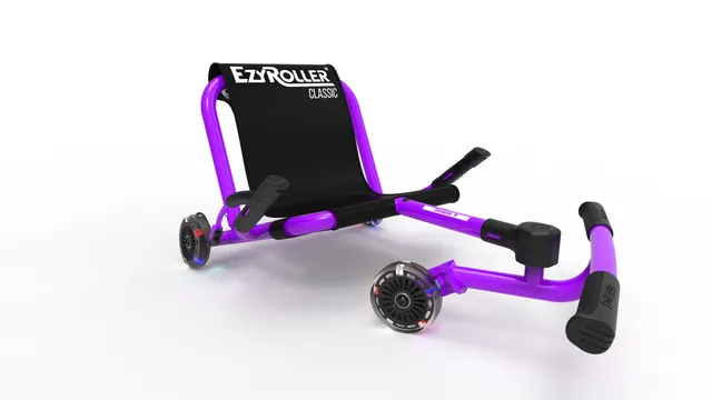 ezyroller-classic-purple-led-wheels-dreirad-limited-edition image 1