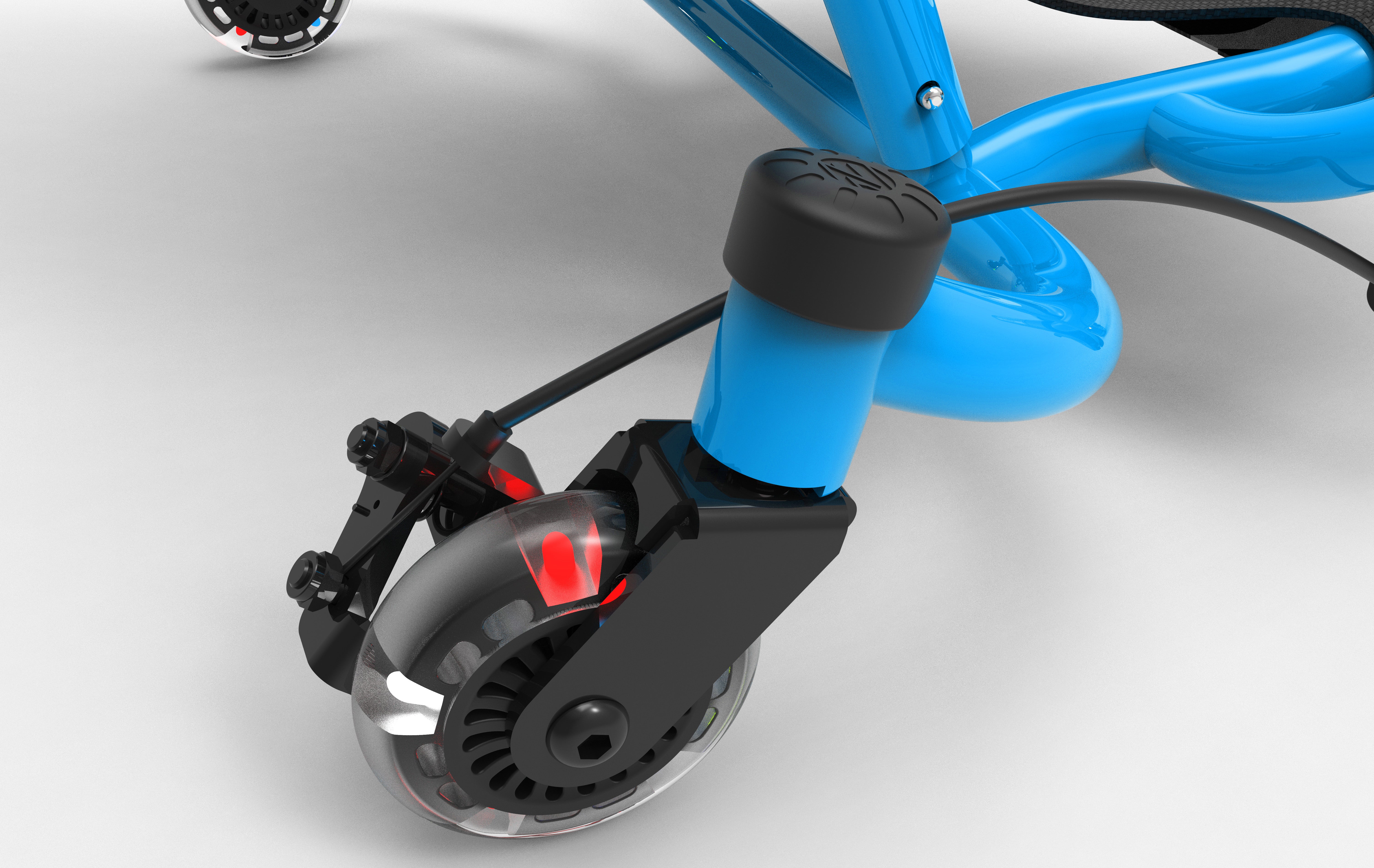 ezyroller-spinner-aqua-blau-mit-led-r-dern image 3