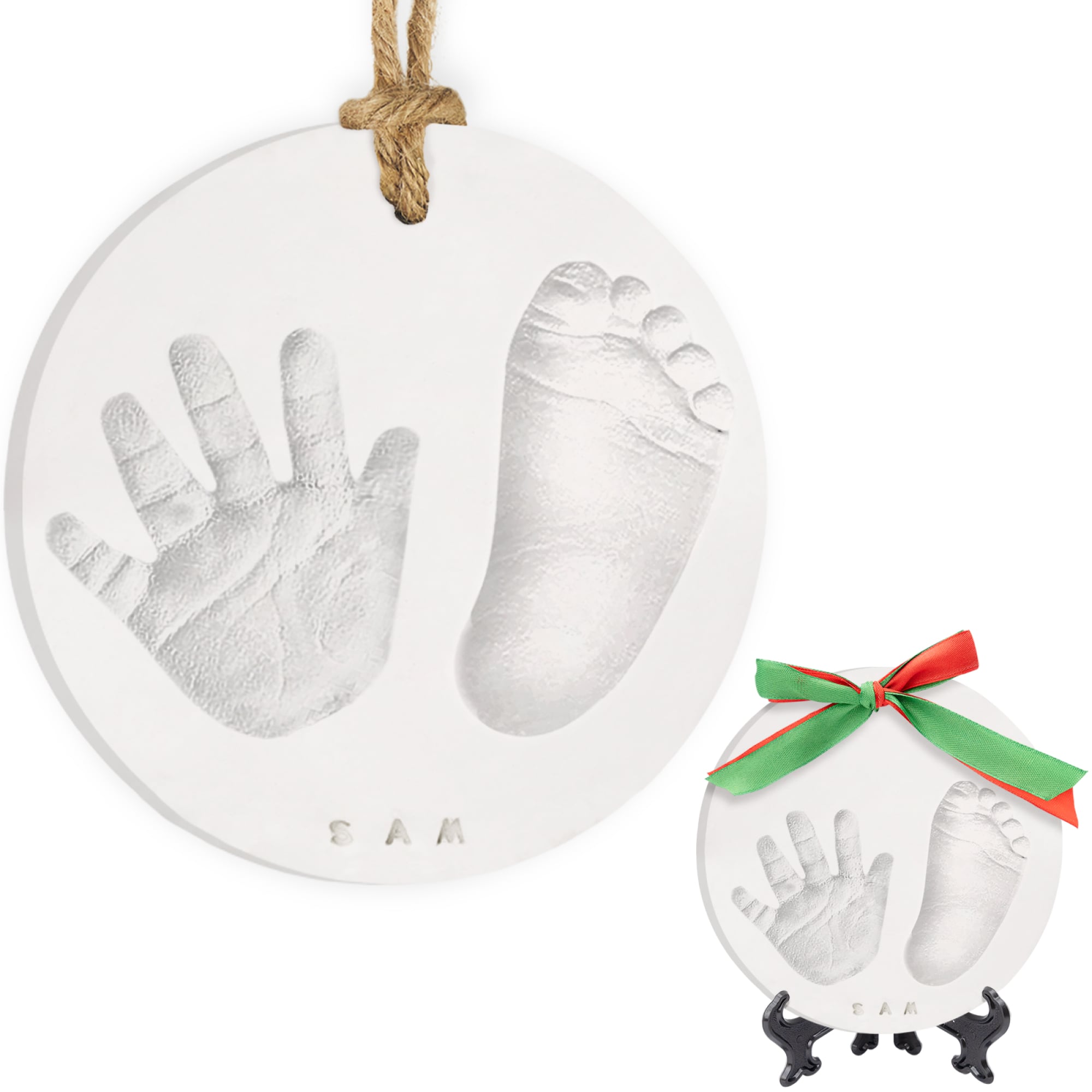 keababies-precious-ornament-abdruckset-hand-fu-baby-andenken-kit-mit-mehrfarbige image 1