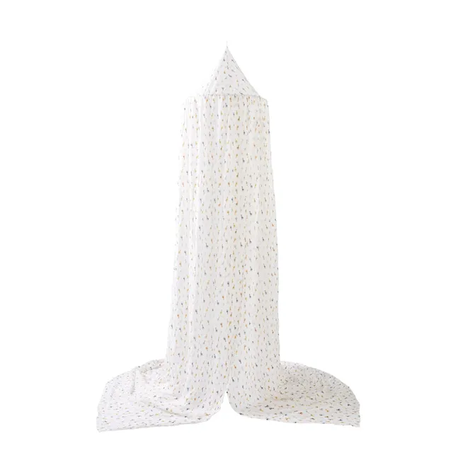 noukies-mix-match-betthimmel-bio-baumwolle-musselin-giraffe image 1