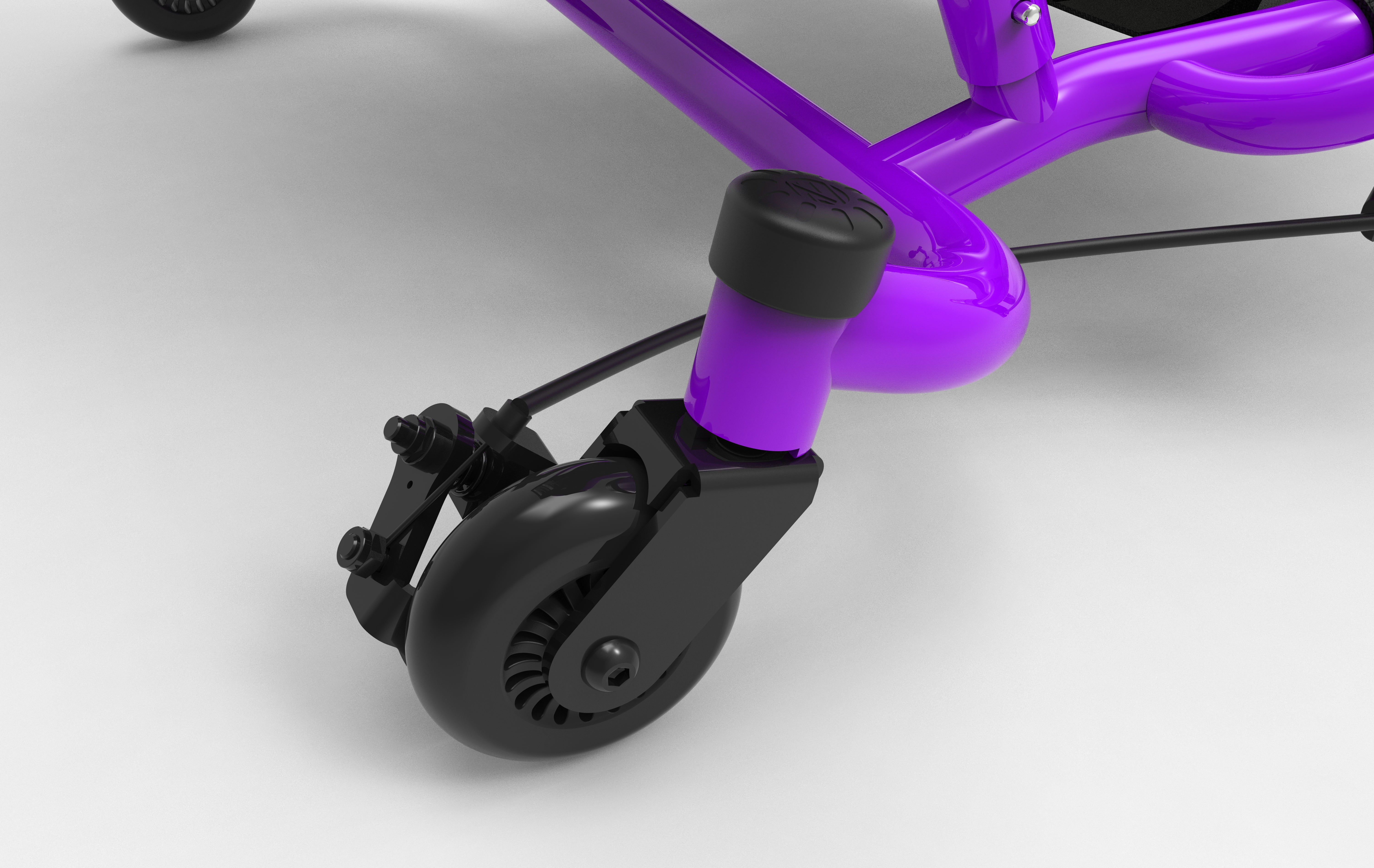 ezyroller-spinner-pro-x-purple-dreirad-f-r-gro-e-fahrer image 2